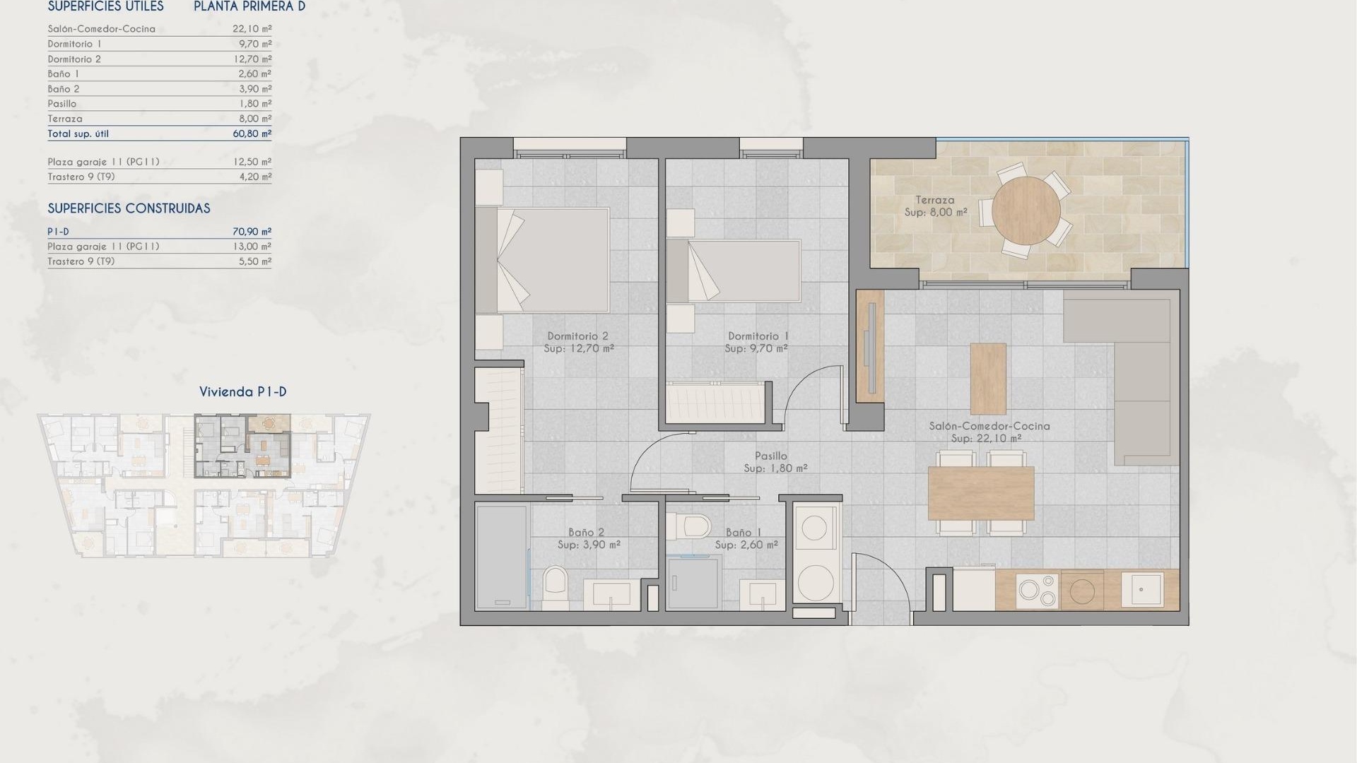 Nouvelle construction - Appartement - San Pedro del Pinatar - Lo Pagan