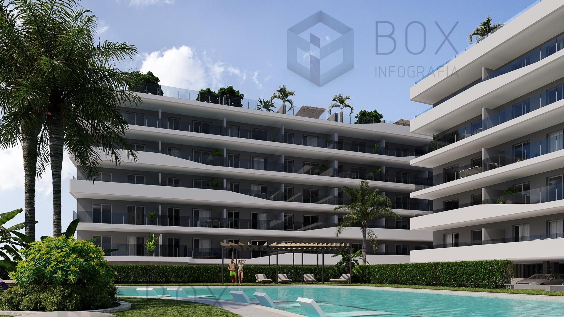 Nouvelle construction - Appartement - Santa Pola - Playa Tamarit