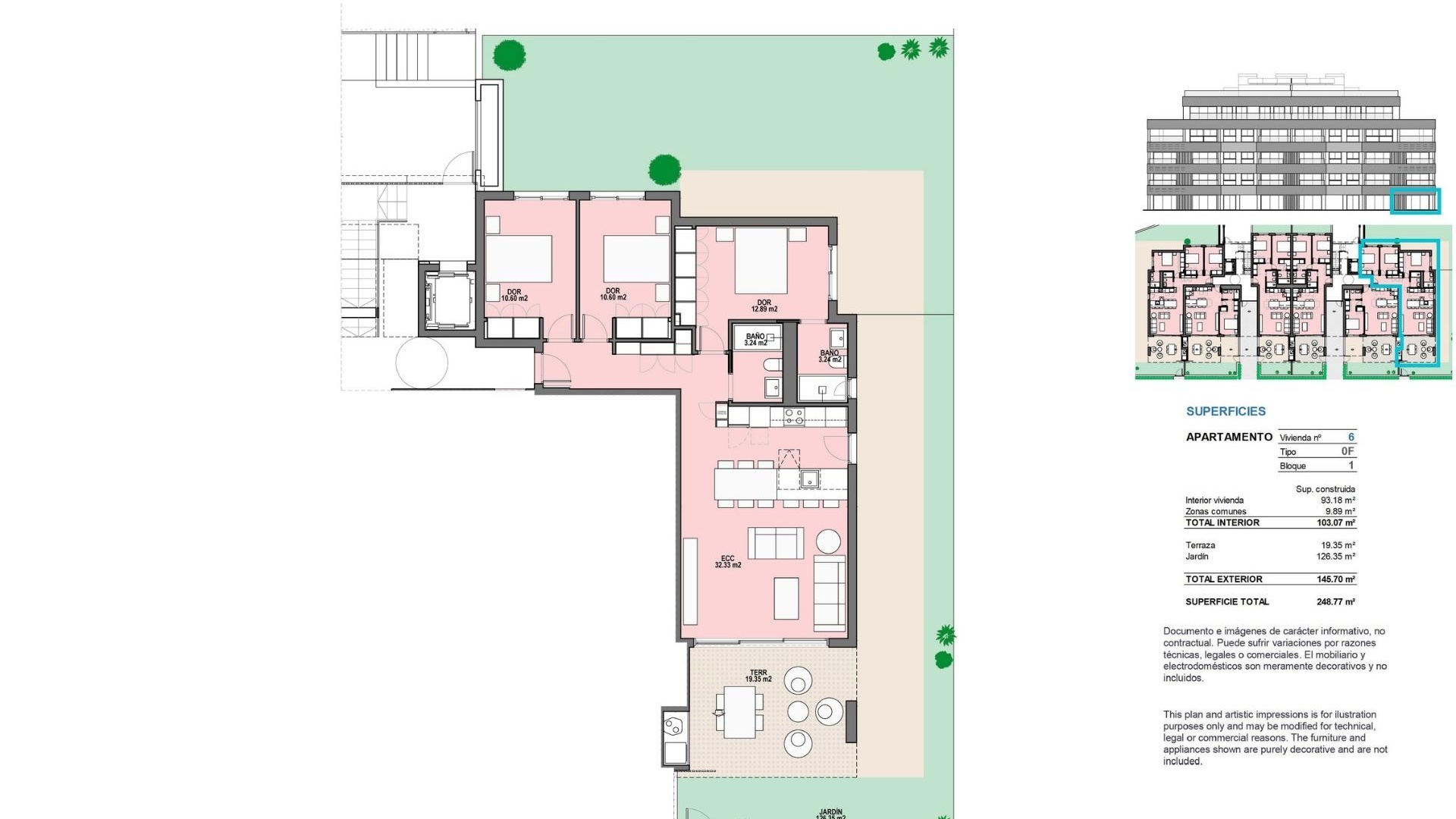 Nouvelle construction - Appartement - Torre Pacheco - Santa Rosalia Lake And Life Resort