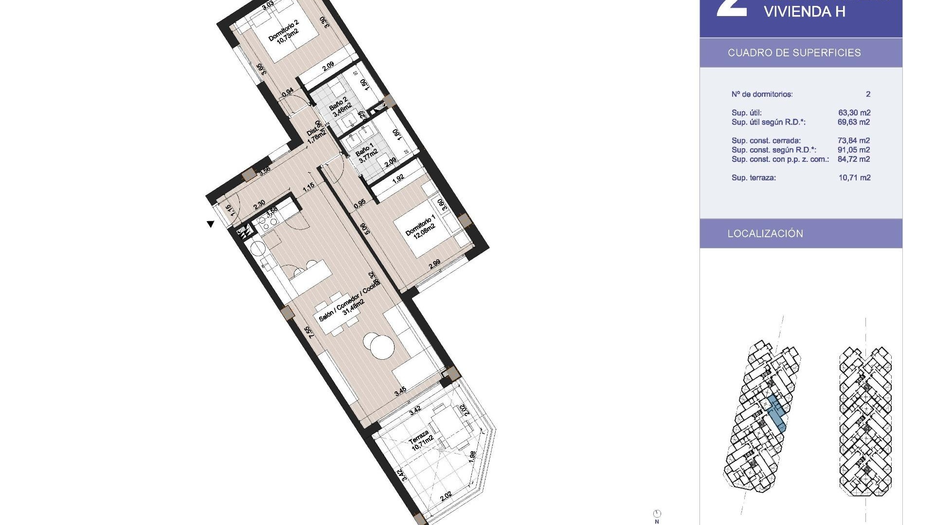 Nouvelle construction - Appartement - Torrox - El Morche