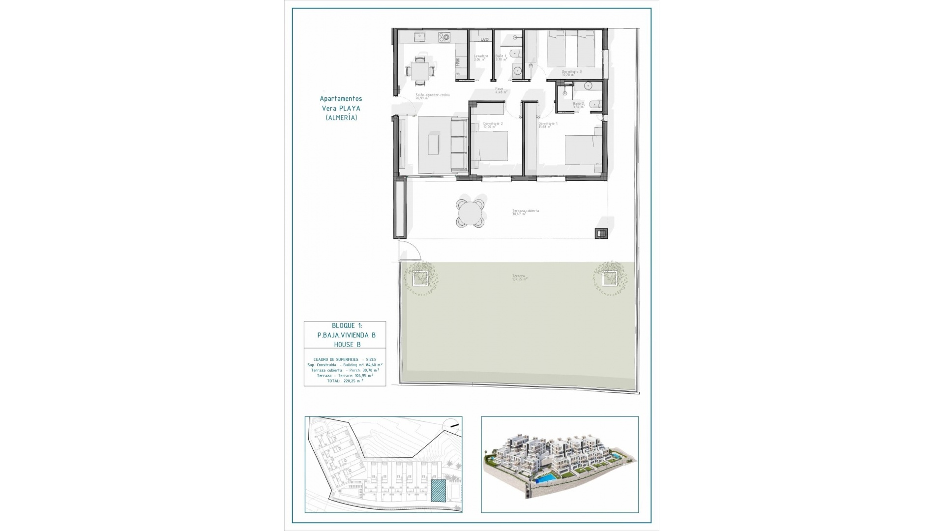 Nouvelle construction - Appartement - Vera - Pueblo Salinas