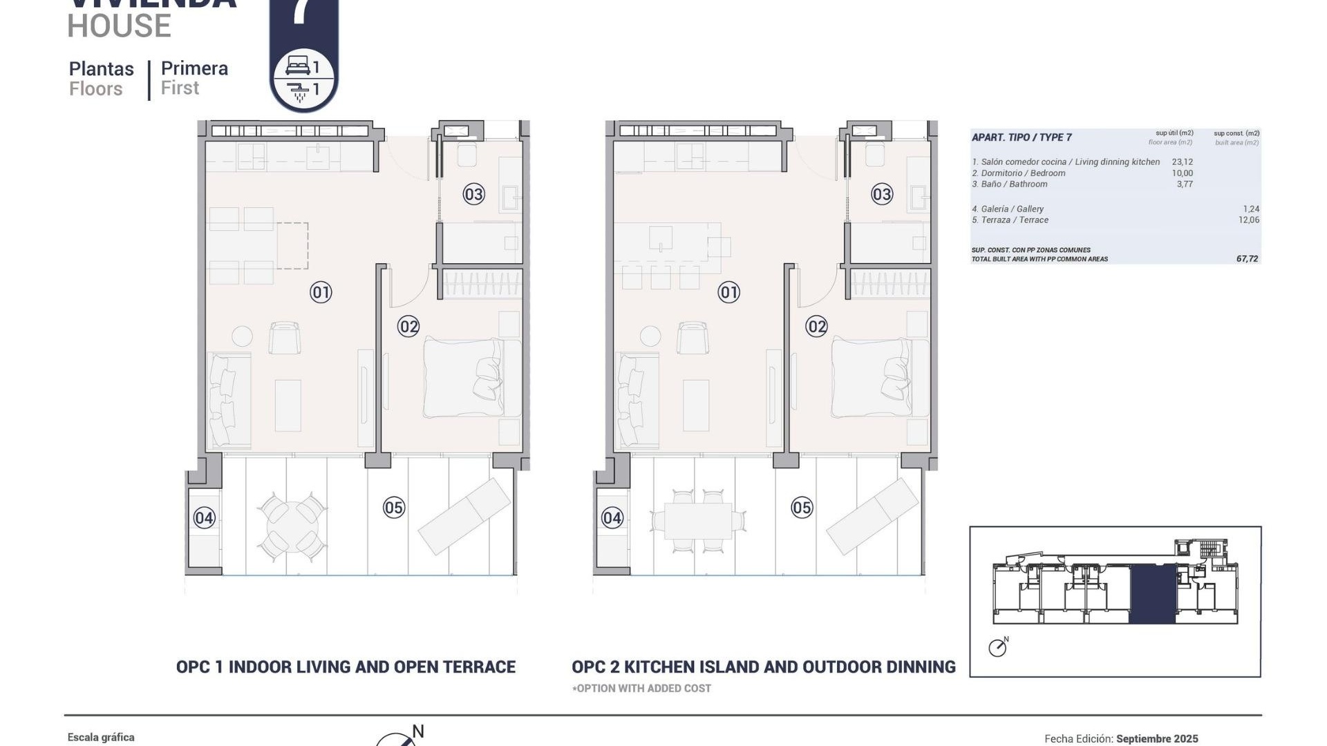 Nouvelle construction - Appartement - Villajoyosa - Puntes del Moro