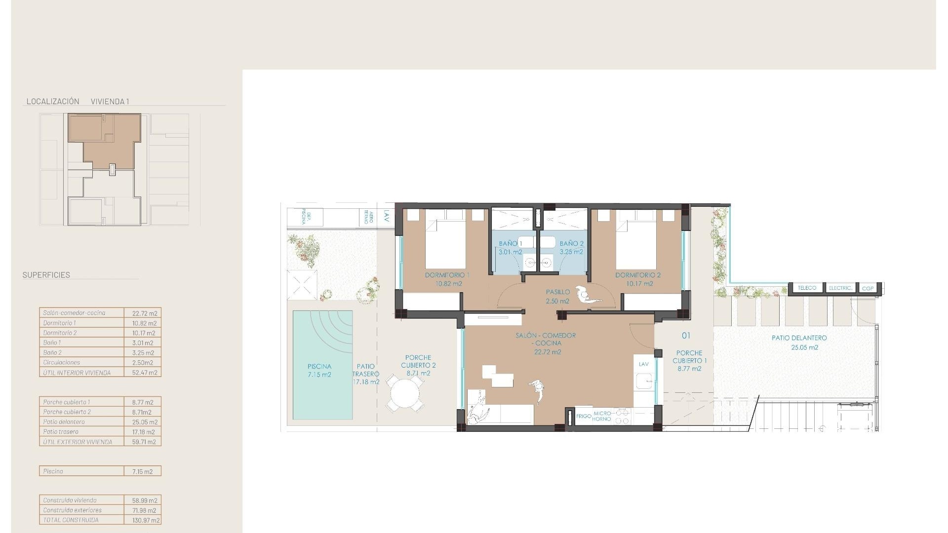 Nouvelle construction - Bungalow - San Pedro del Pinatar - Molino de Chirrete