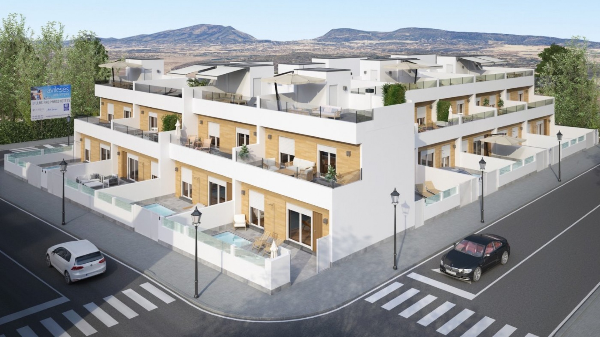 Nouvelle construction - Maison de ville - Avileses