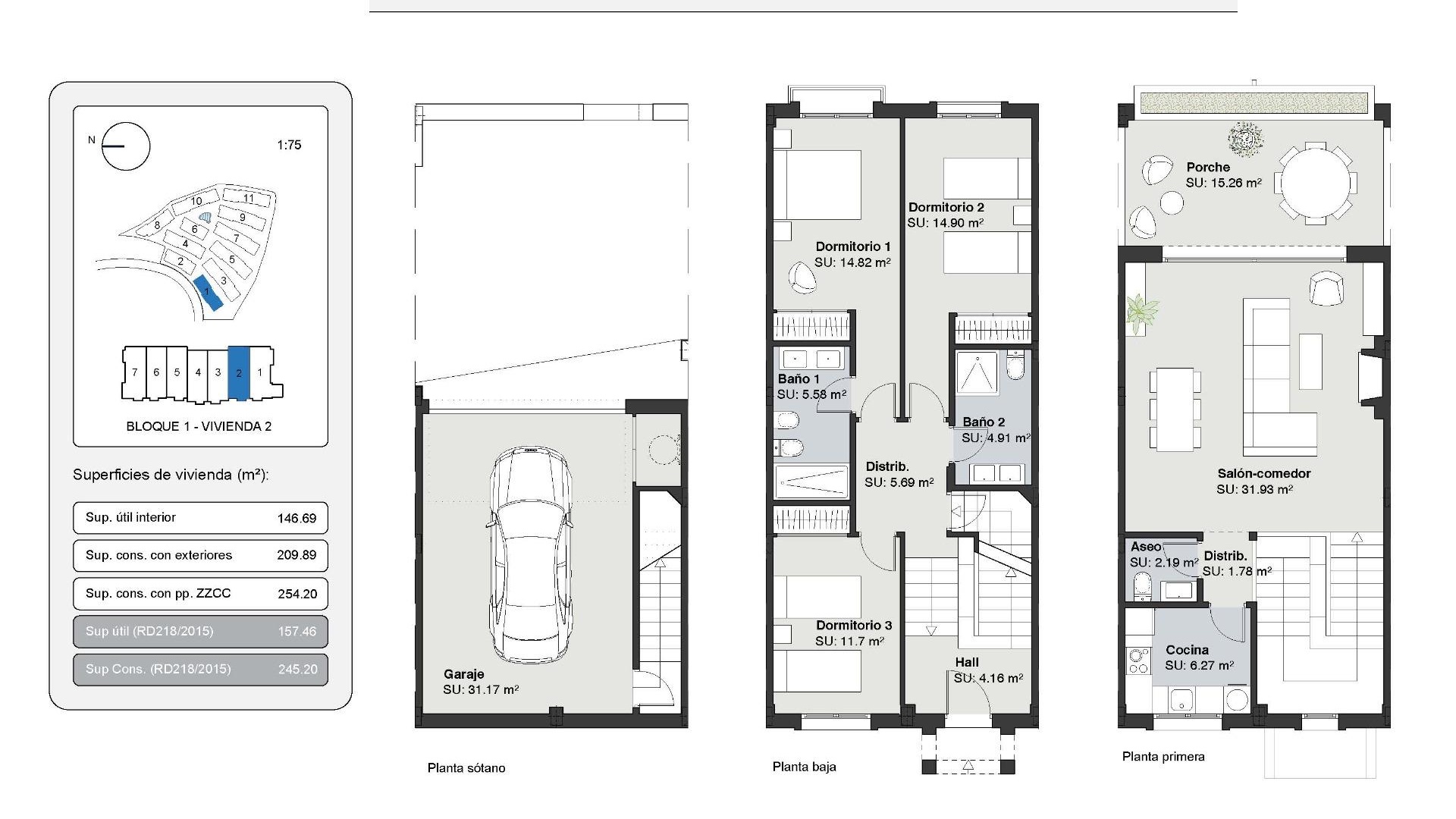 Nouvelle construction - Maison de ville - Estepona - Azata Golf