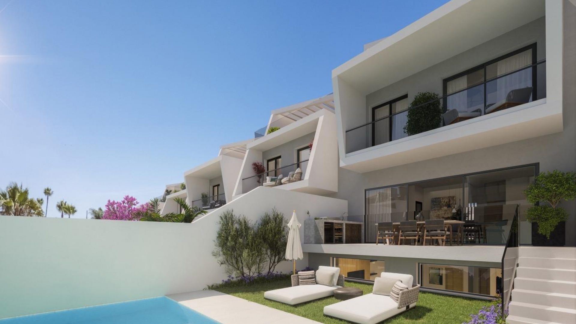 Nouvelle construction - Maison de ville - Estepona - Los Flamingos
