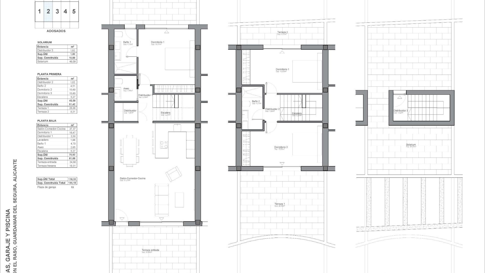Nouvelle construction - Maison de ville - Guardamar del Segura - El Raso