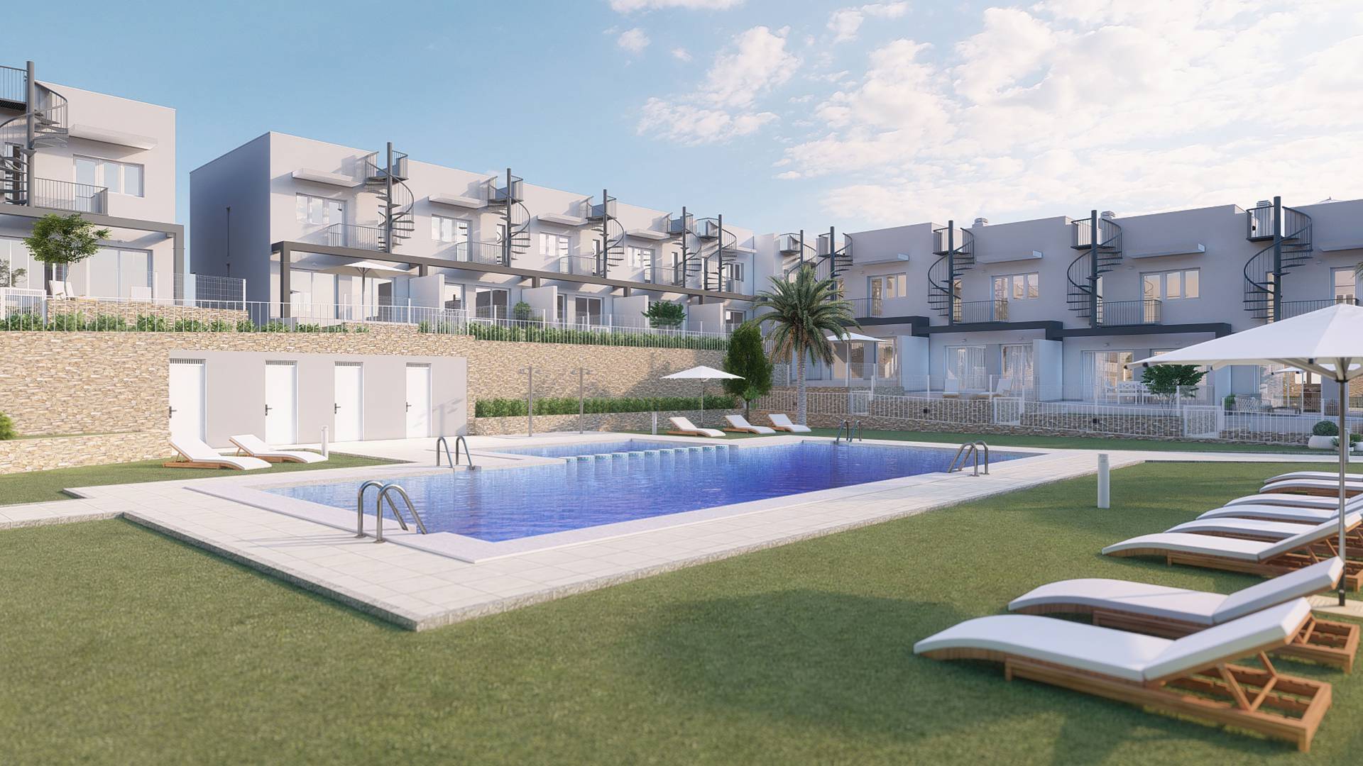 Nouvelle construction - Maison de ville - Monforte Del Cid - Res. Kiruna Hills