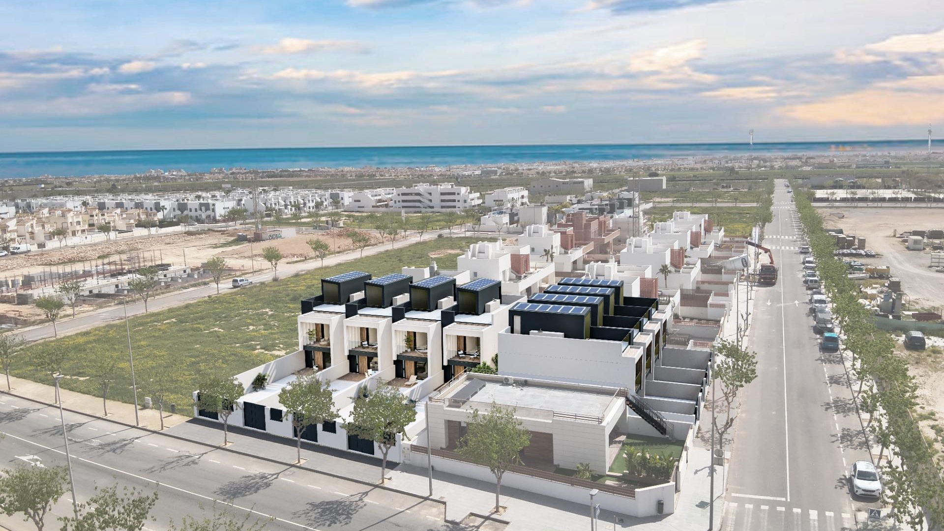 Nouvelle construction - Maison de ville - Pilar de la Horadada - Lo Monte