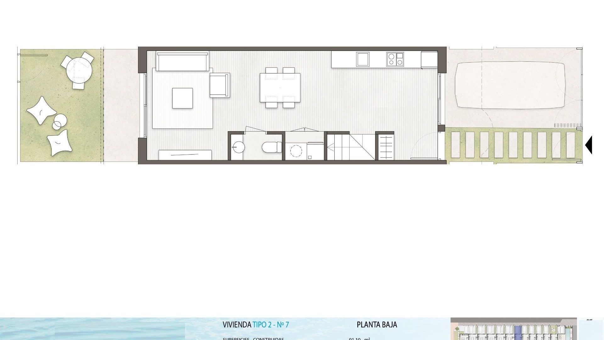 Nouvelle construction - Maison de ville - Pilar de la Horadada - pueblo