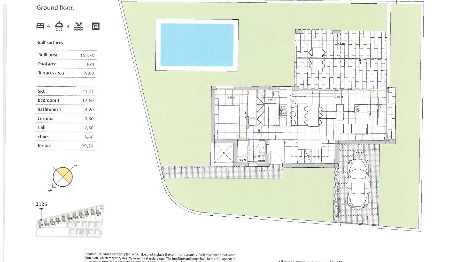 Nouvelle construction - Villa - Algorfa - La Finca Golf