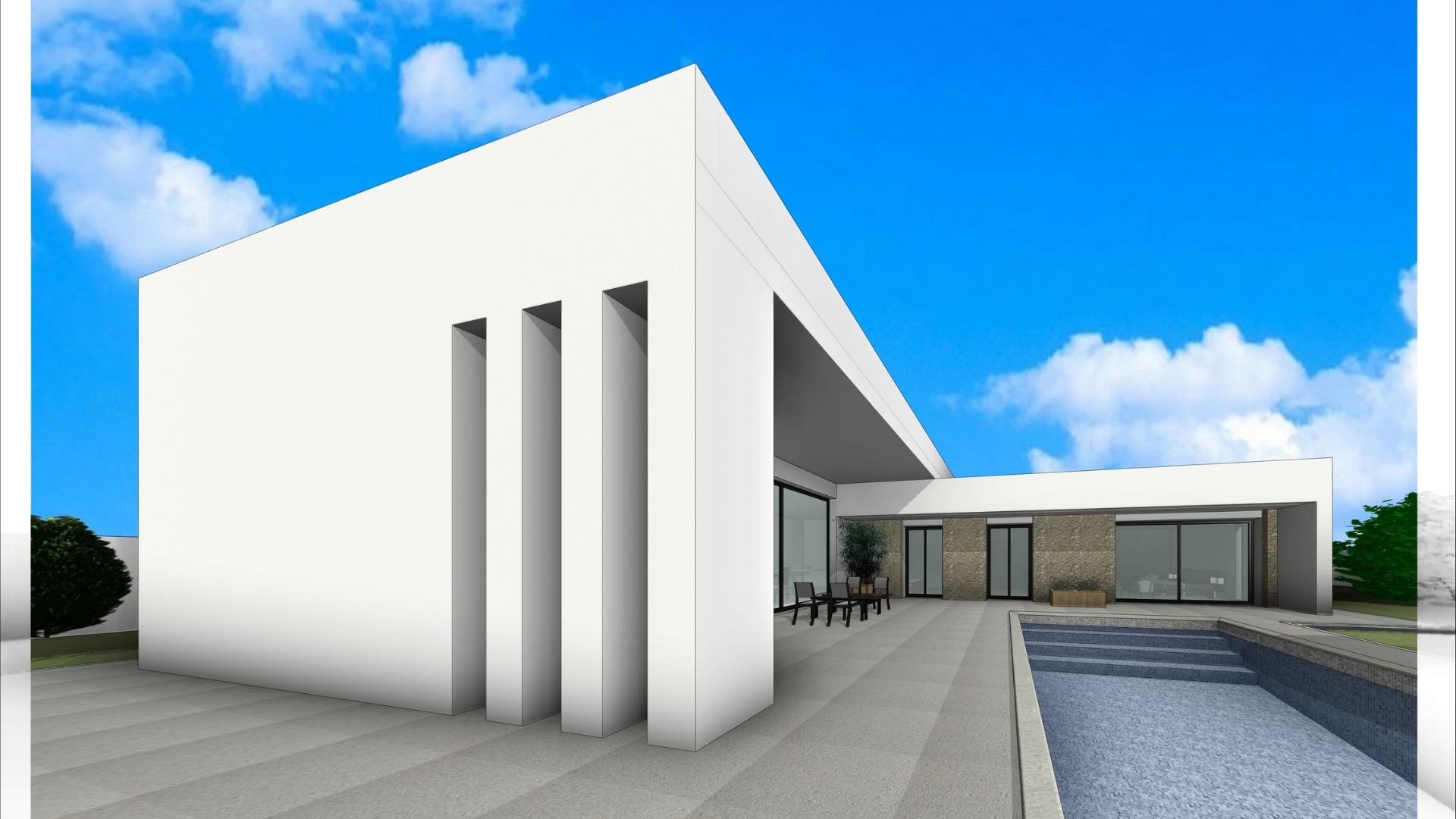 Nouvelle construction - Villa - Aspe - Poligono 19