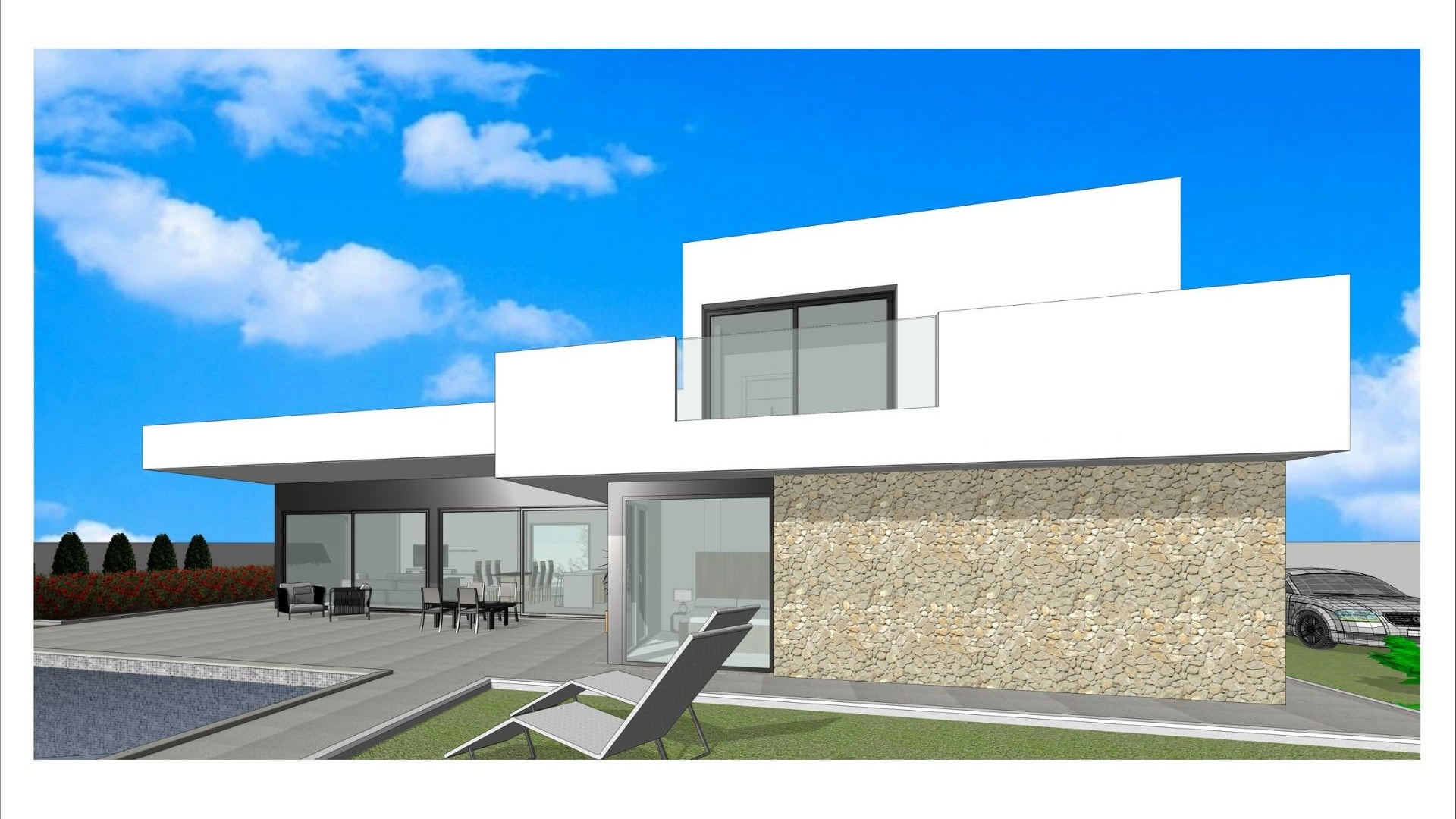 Nouvelle construction - Villa - Aspe - Poligono 19