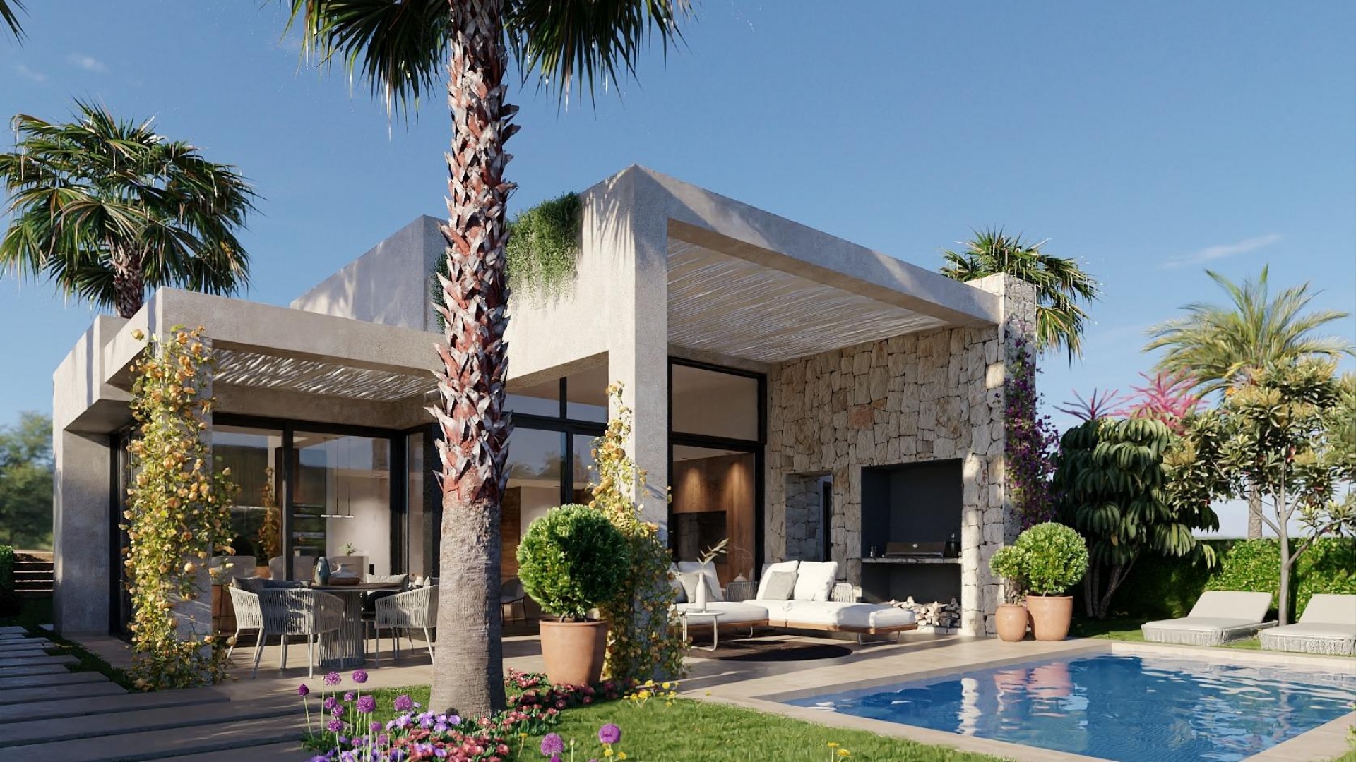 Nouvelle construction - Villa - Cuevas Del Almanzora - Desert Springs Golf Club