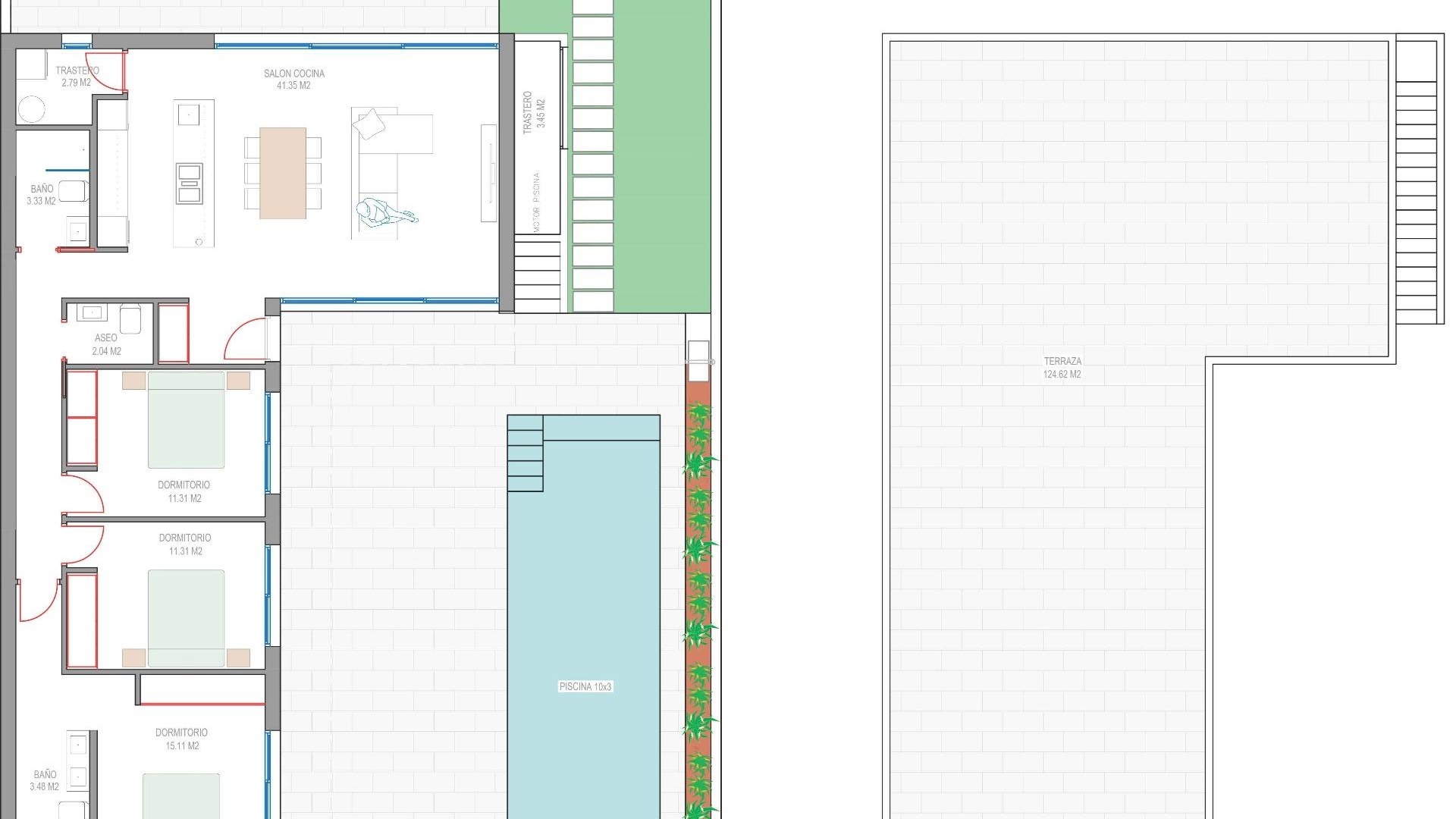 Nouvelle construction - Villa - Los Alcazares - Serena Golf