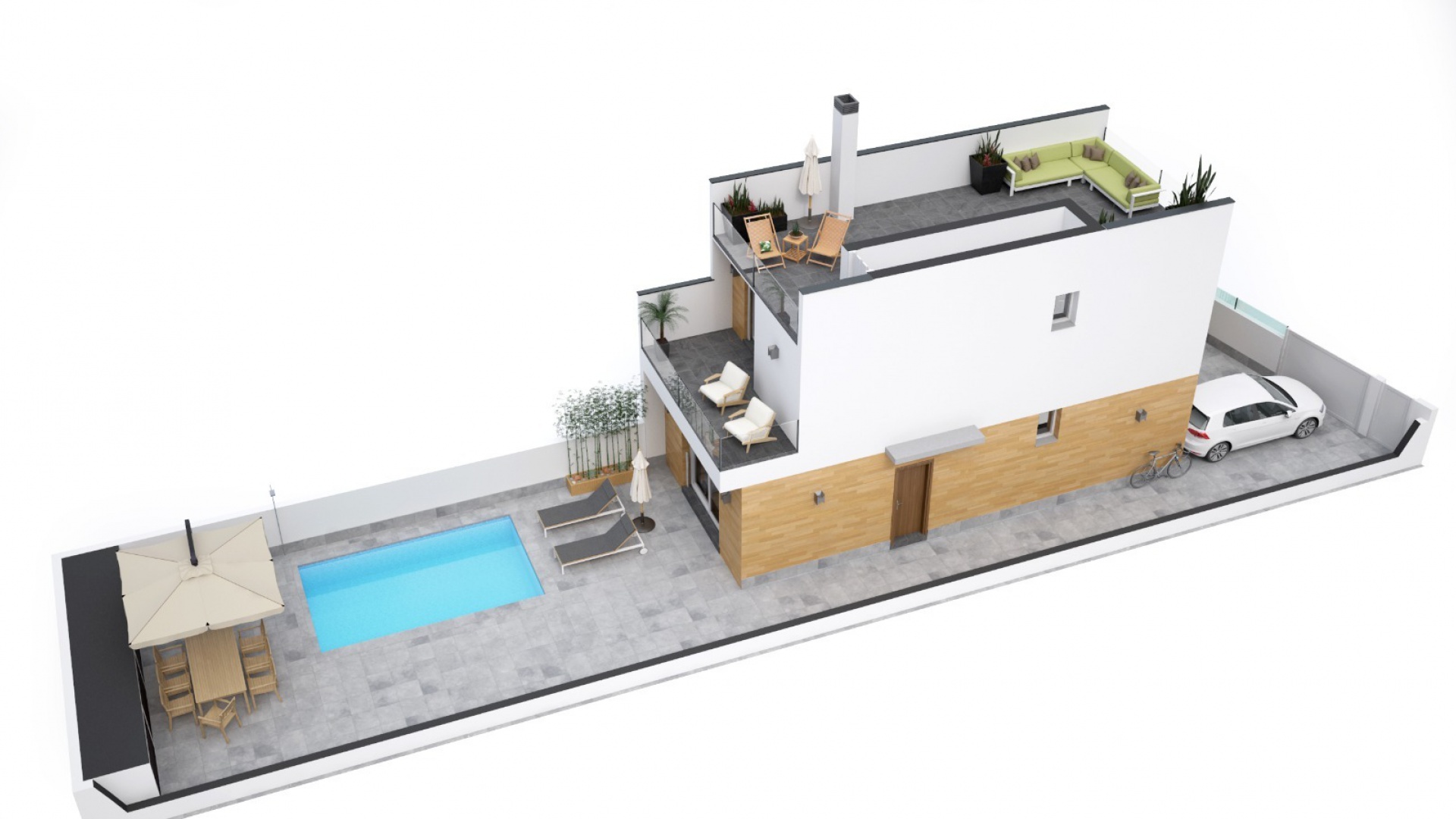 Nouvelle construction - Villa - San Pedro del Pinatar - Res. Palmeras Gold