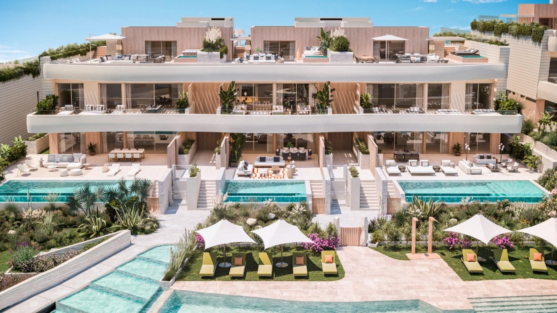 Nybyggnad - Bungalow - Marbella - Las Chapas