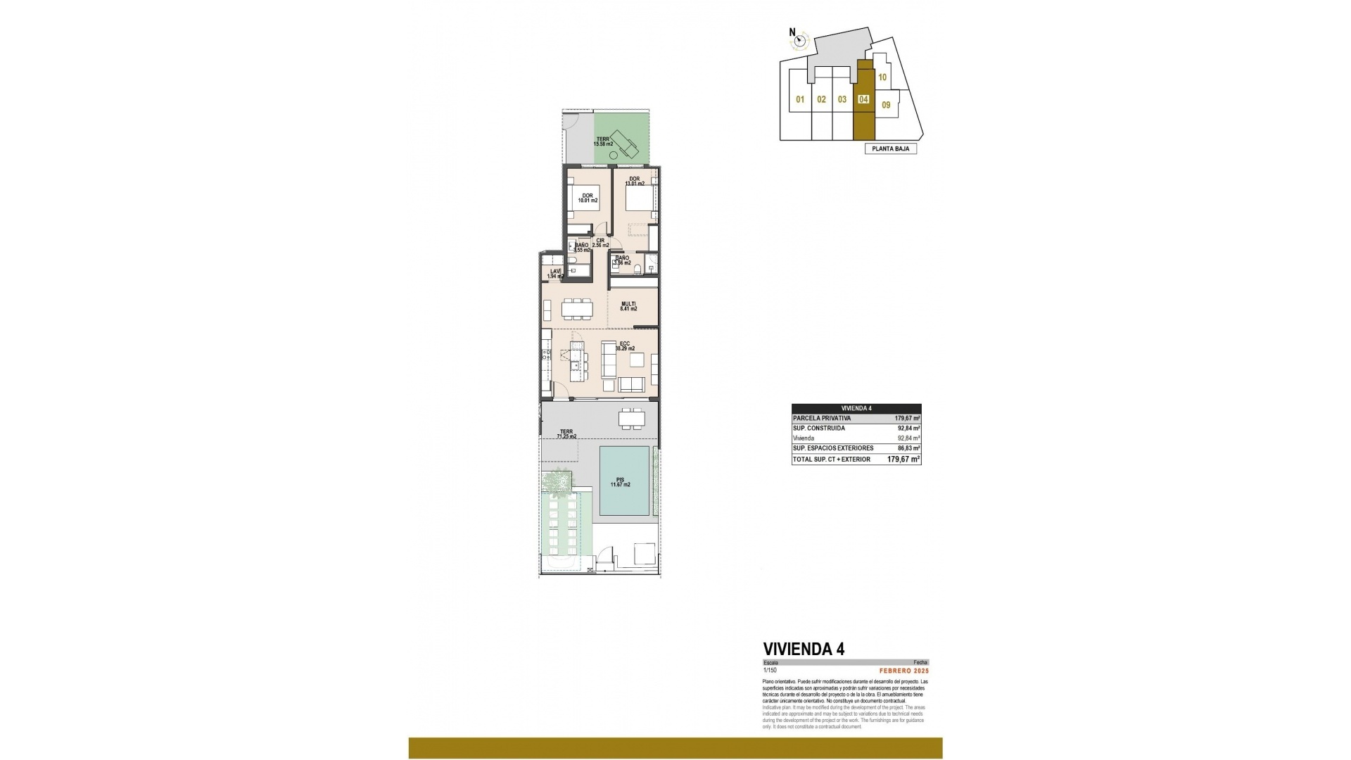 Nybyggnad - Bungalow - Pilar de la Horadada - parques de Andromeda