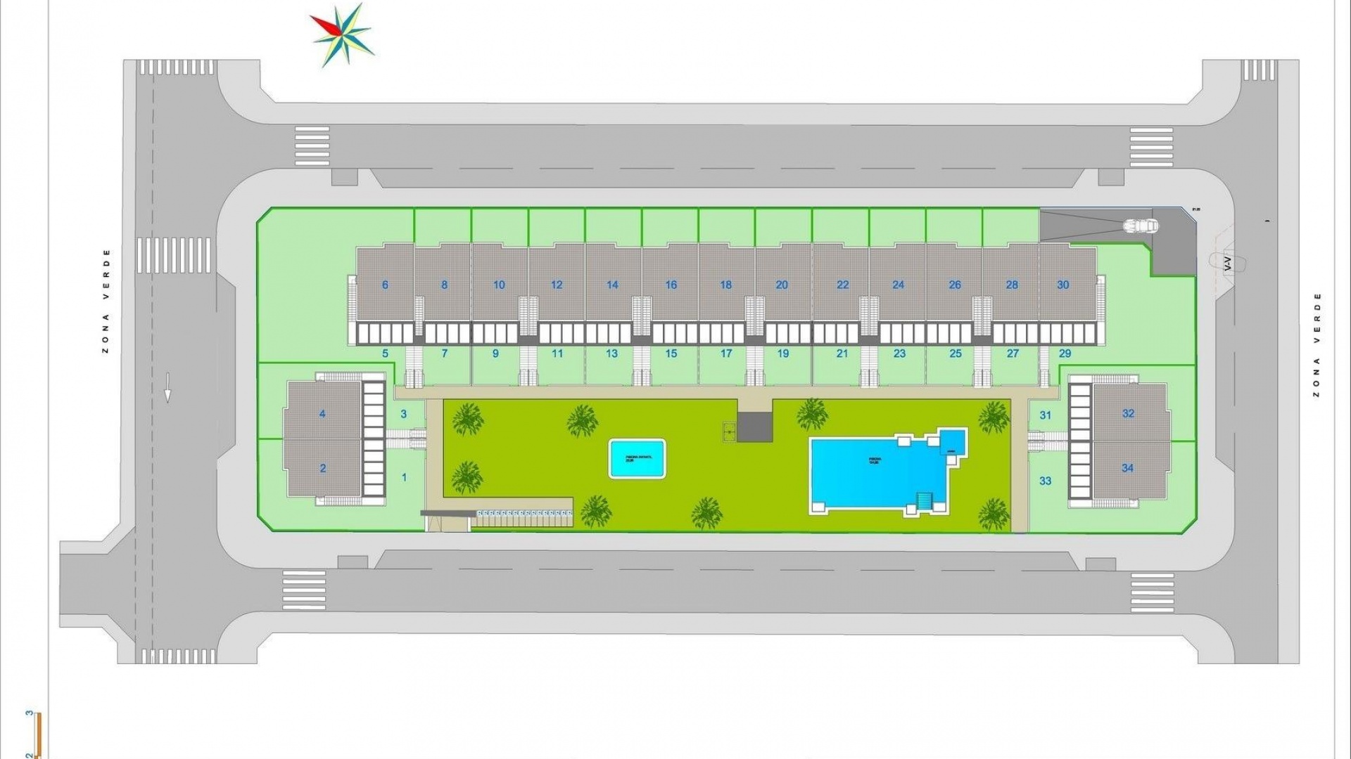 Nybyggnad - Bungalow - Pilar de la Horadada - pueblo