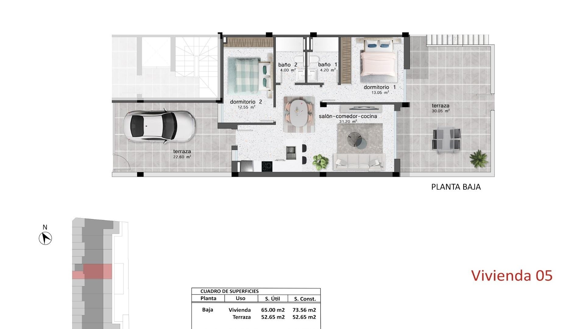 Nybyggnad - Bungalow - Pilar de la Horadada - pueblo