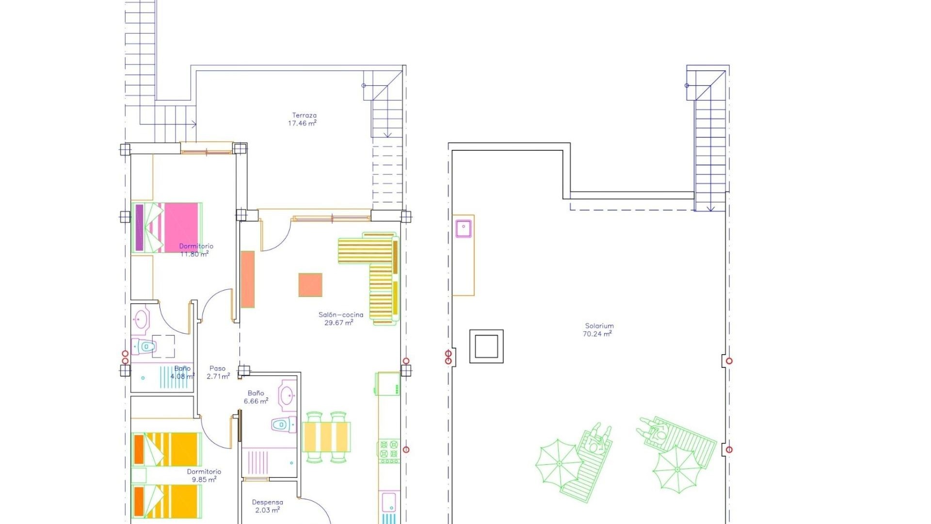 Nybyggnad - Bungalow - San Javier - pueblo