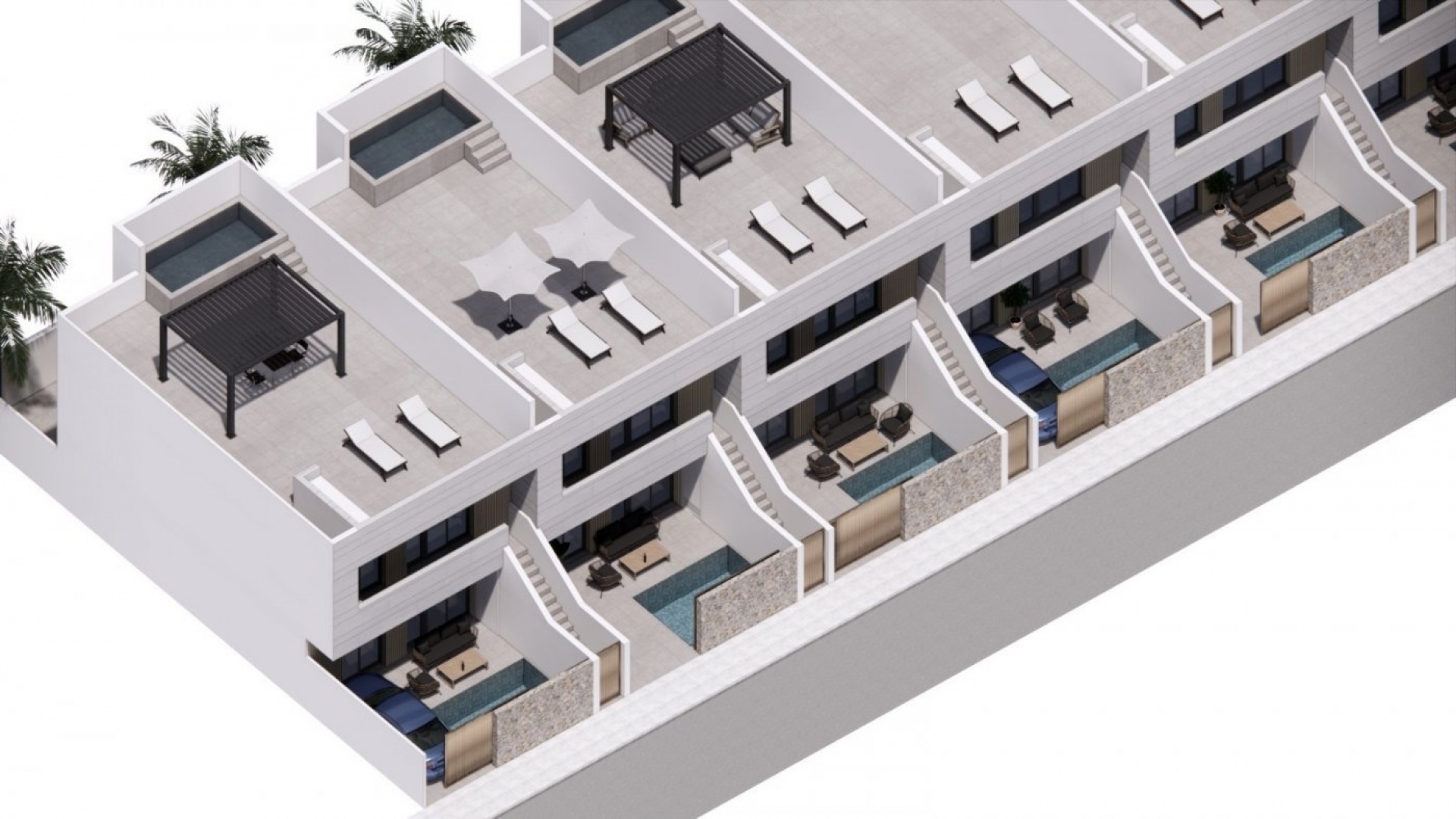 Nybyggnad - Bungalow - Santiago de la Ribera