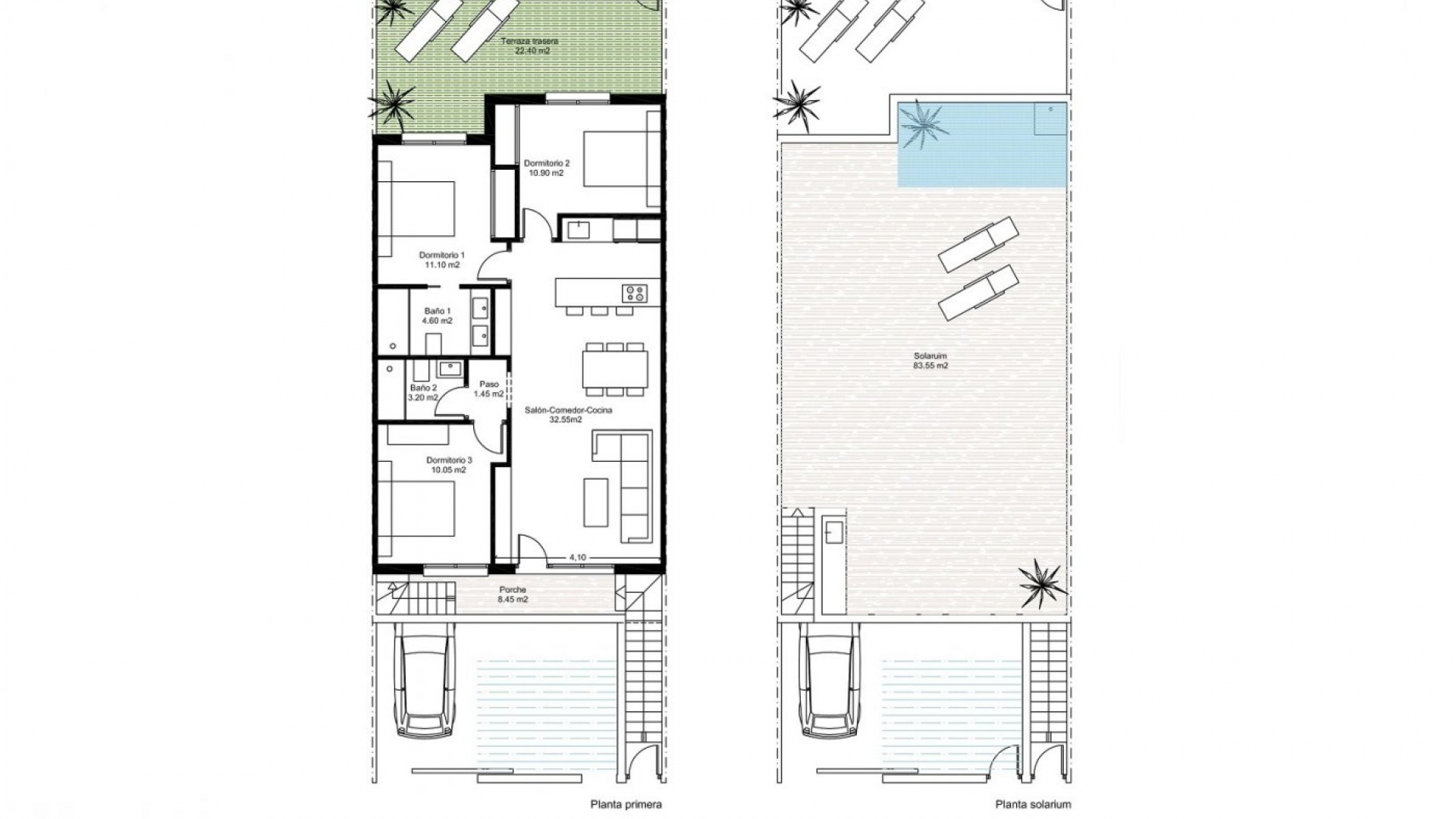 Nybyggnad - Bungalow - Santiago de la Ribera
