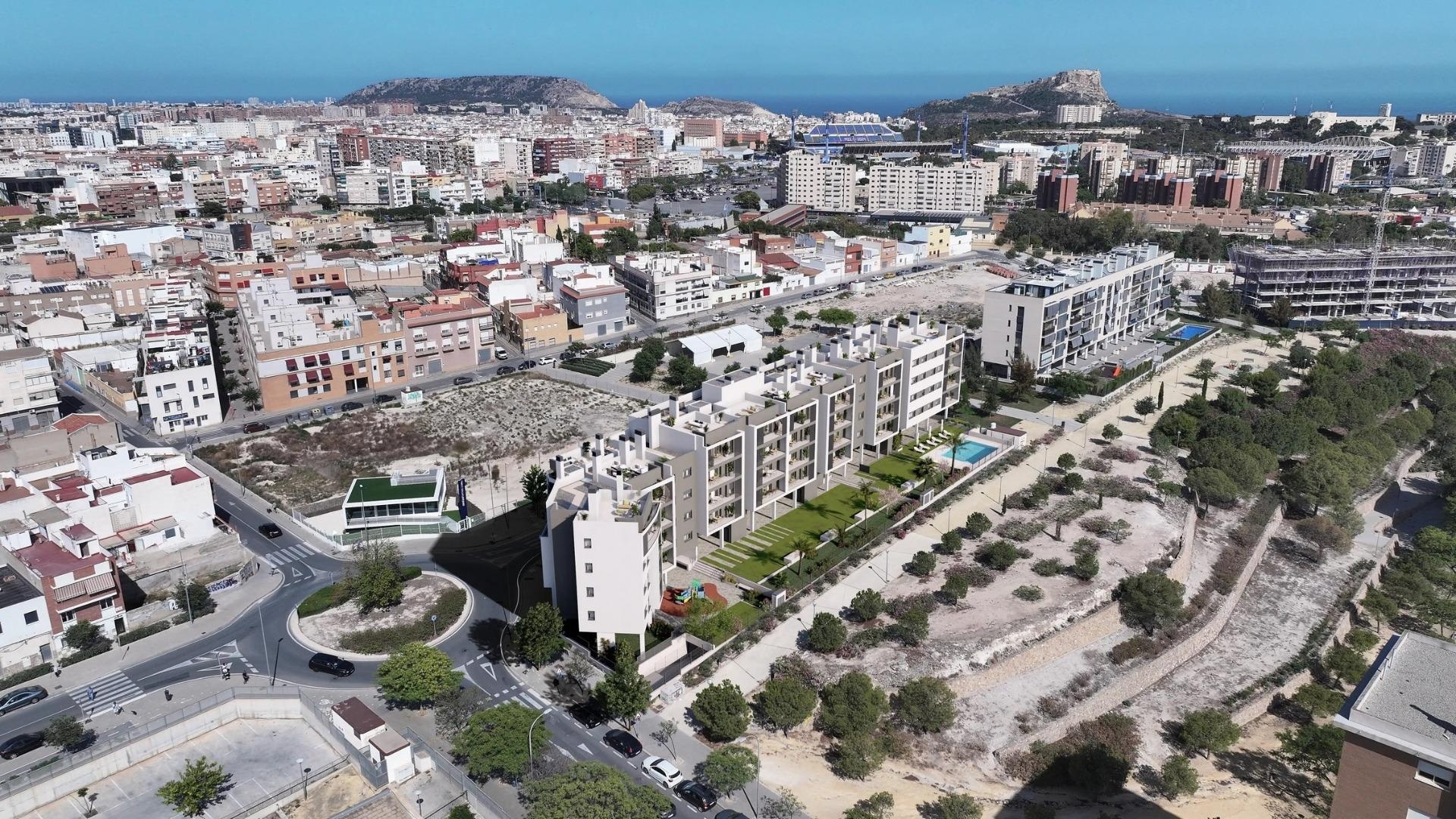 Nybyggnad - Lägenhet - Alicante - San Agustín-PAU 2