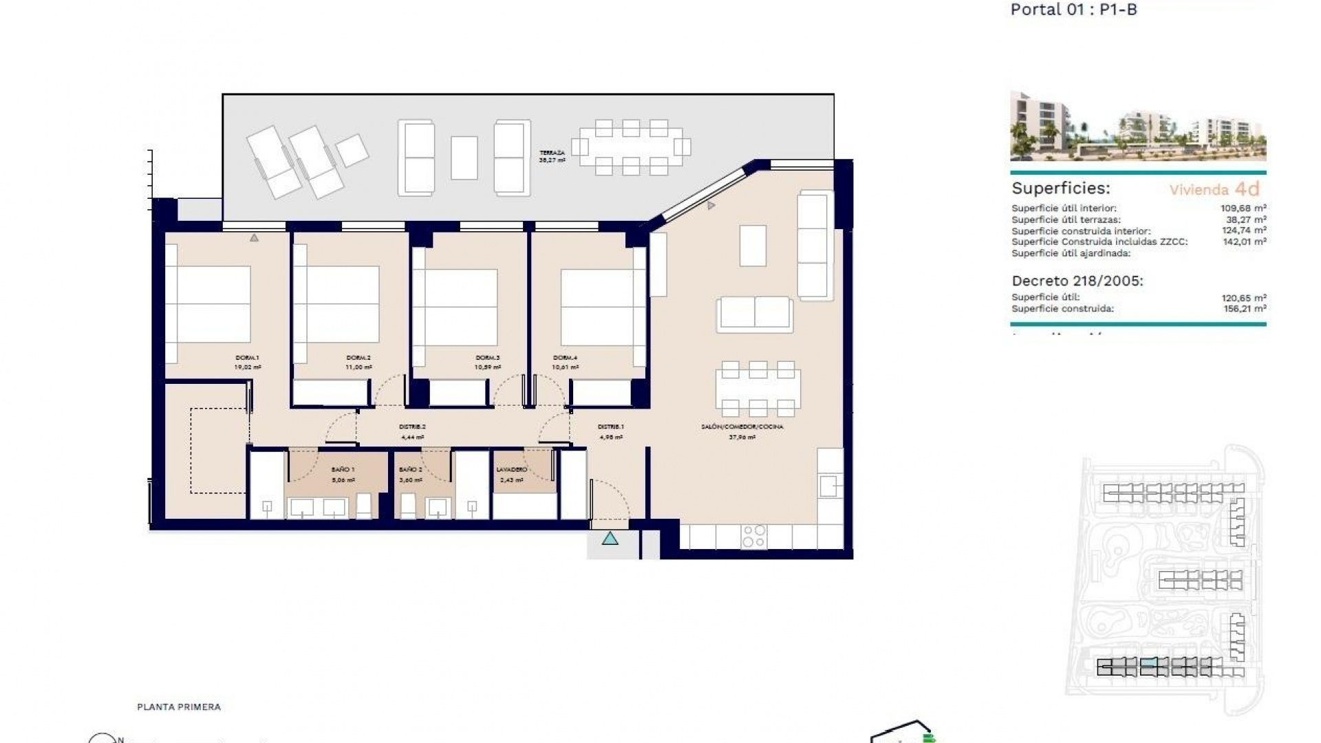 Nybyggnad - Lägenhet - Almerimar