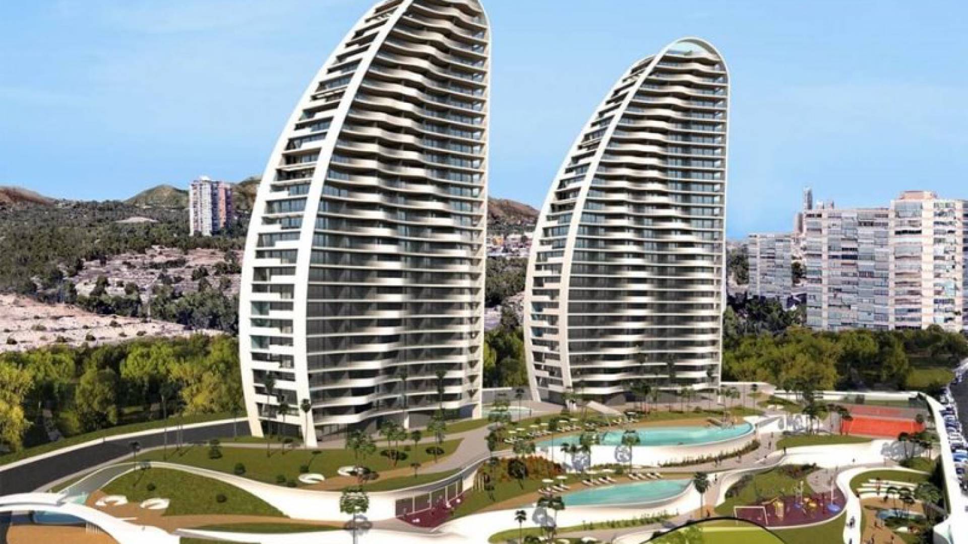 Nybyggnad - Lägenhet - Benidorm - Sunset Waves