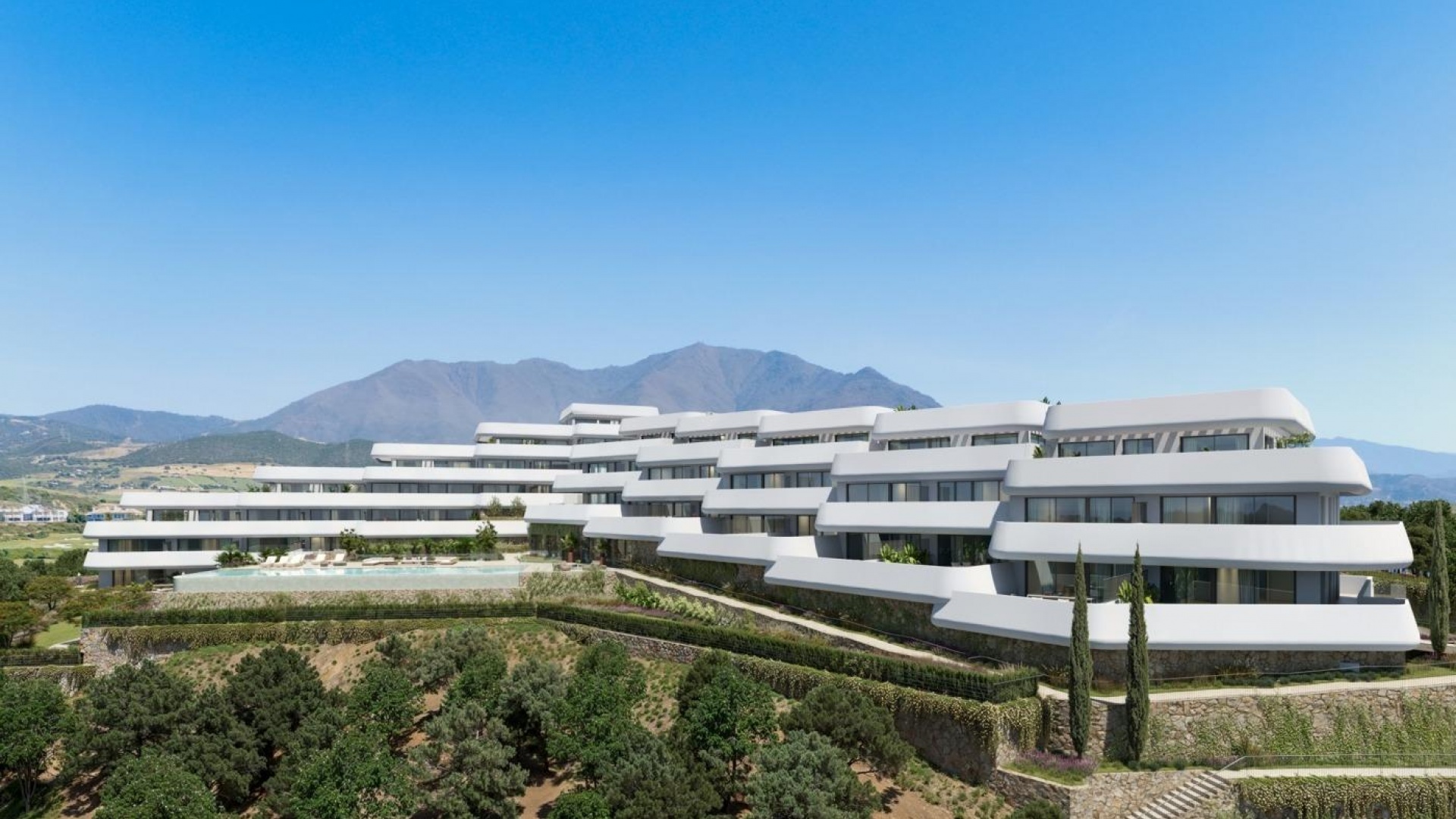 Nybyggnad - Lägenhet - Casares - Casares Golf