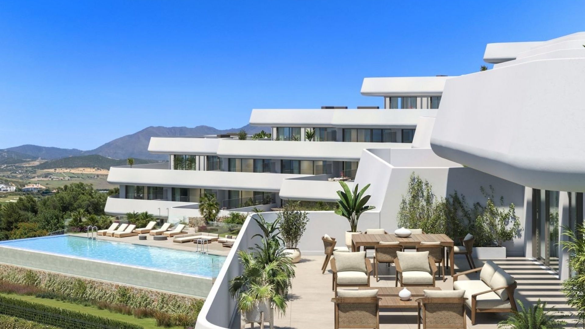 Nybyggnad - Lägenhet - Casares - Casares Golf