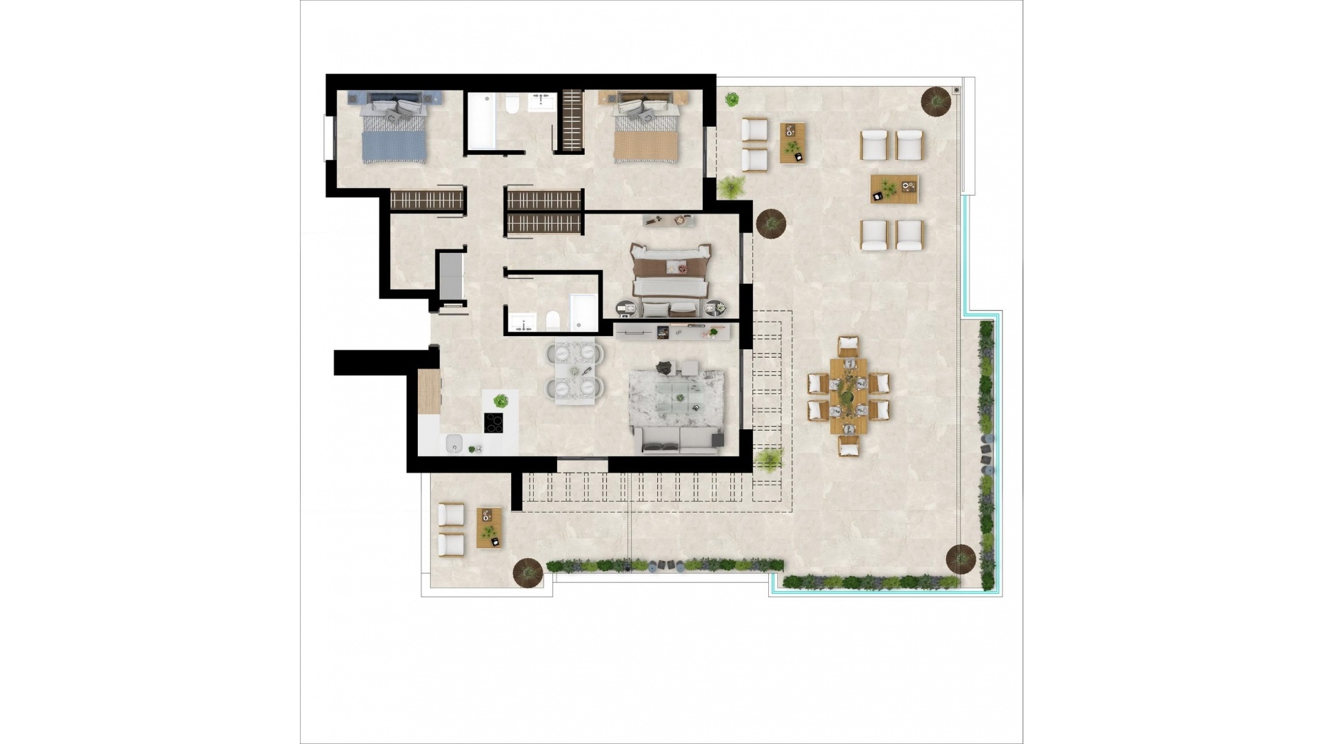 Nybyggnad - Lägenhet - Casares - Casares Playa