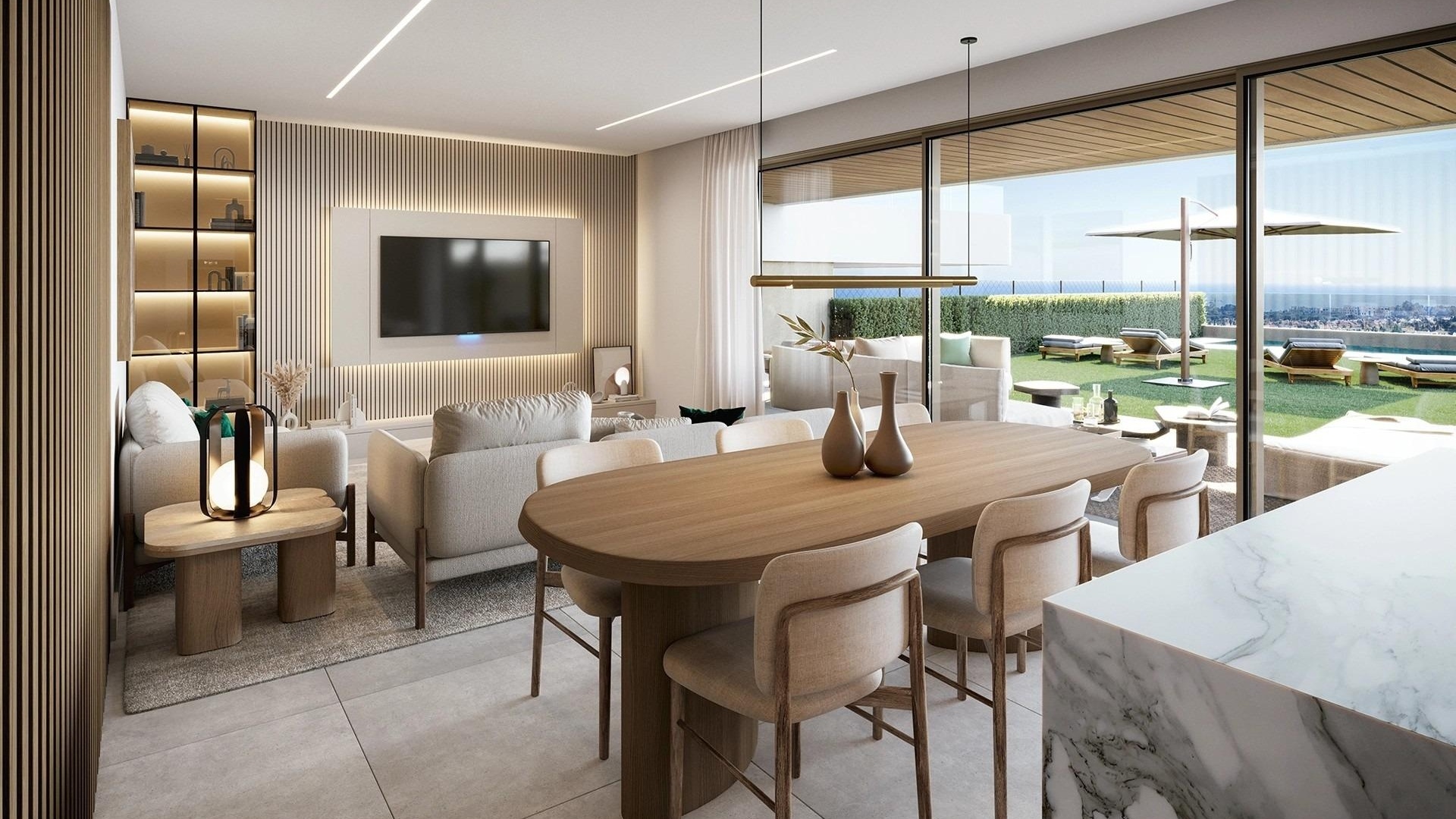 Nybyggnad - Lägenhet - Estepona - El Campanario