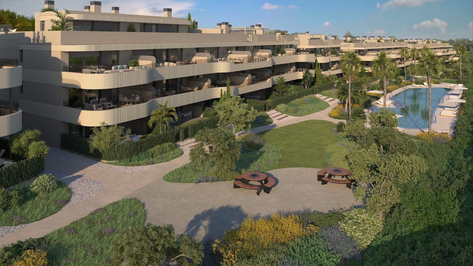 Nybyggnad - Lägenhet - Estepona - El Paraiso Golf Club