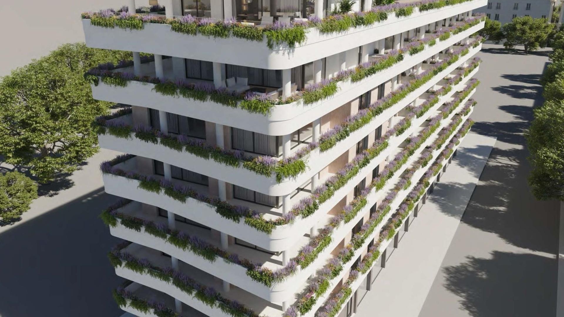 Nybyggnad - Lägenhet - Estepona - Parque Central