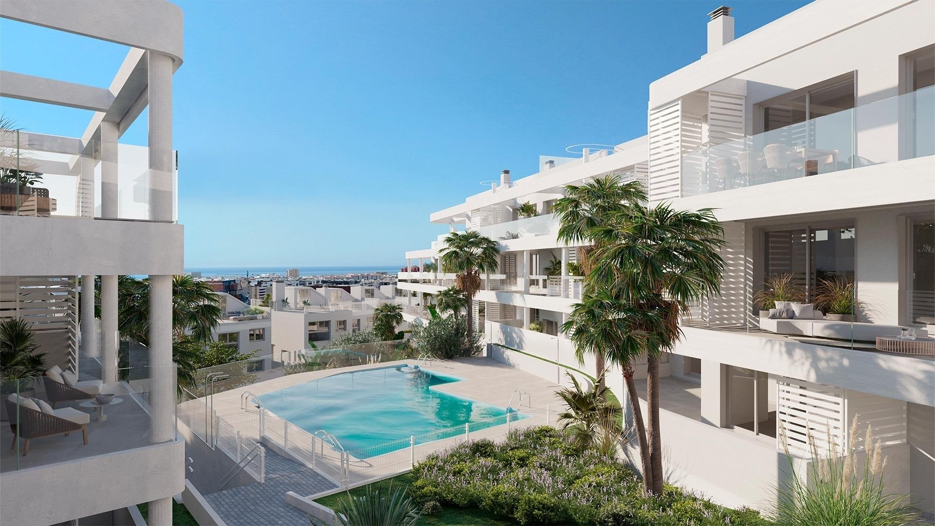 Nybyggnad - Lägenhet - Estepona - Polideportivo