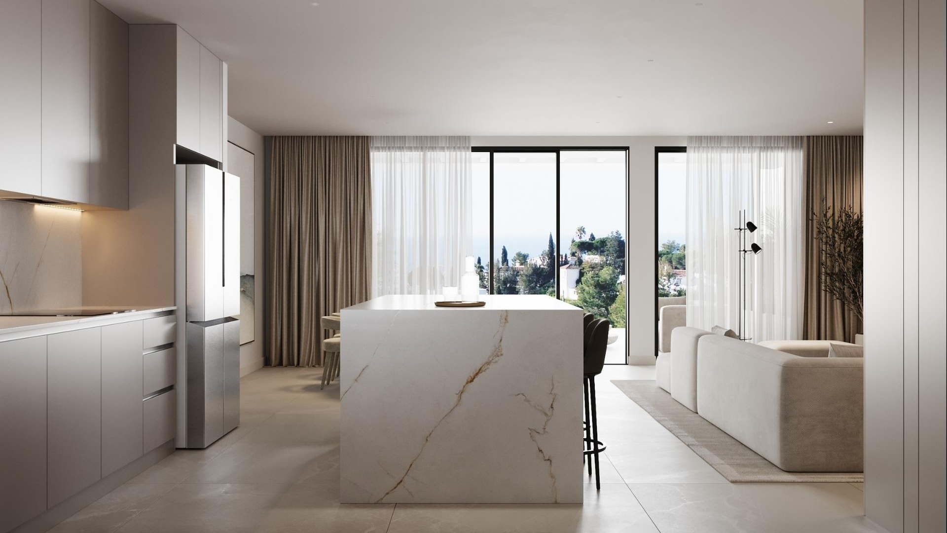 Nybyggnad - Lägenhet - Estepona - Resinera Voladilla