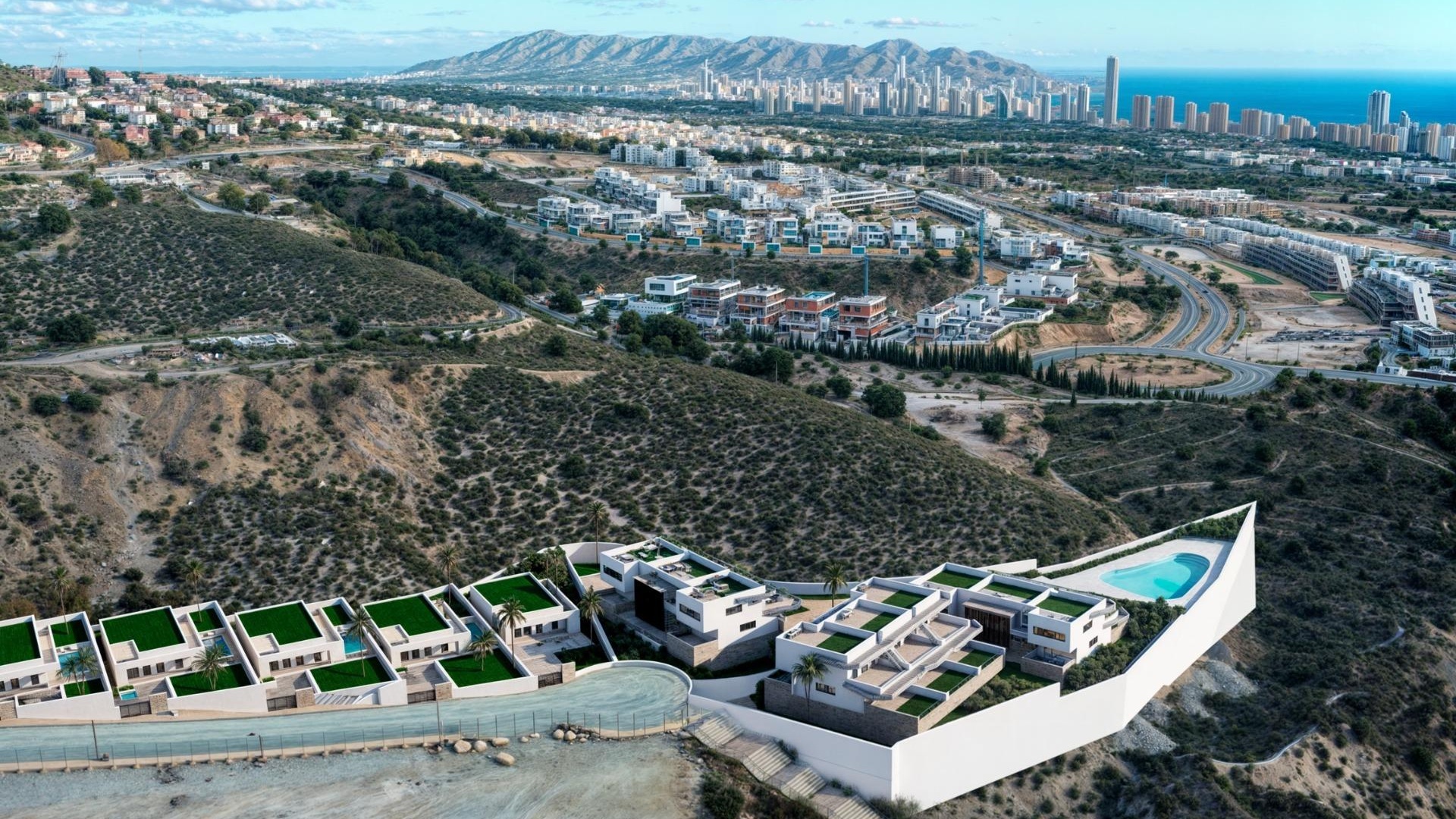 Nybyggnad - Lägenhet - Finestrat - Balcón De Finestrat