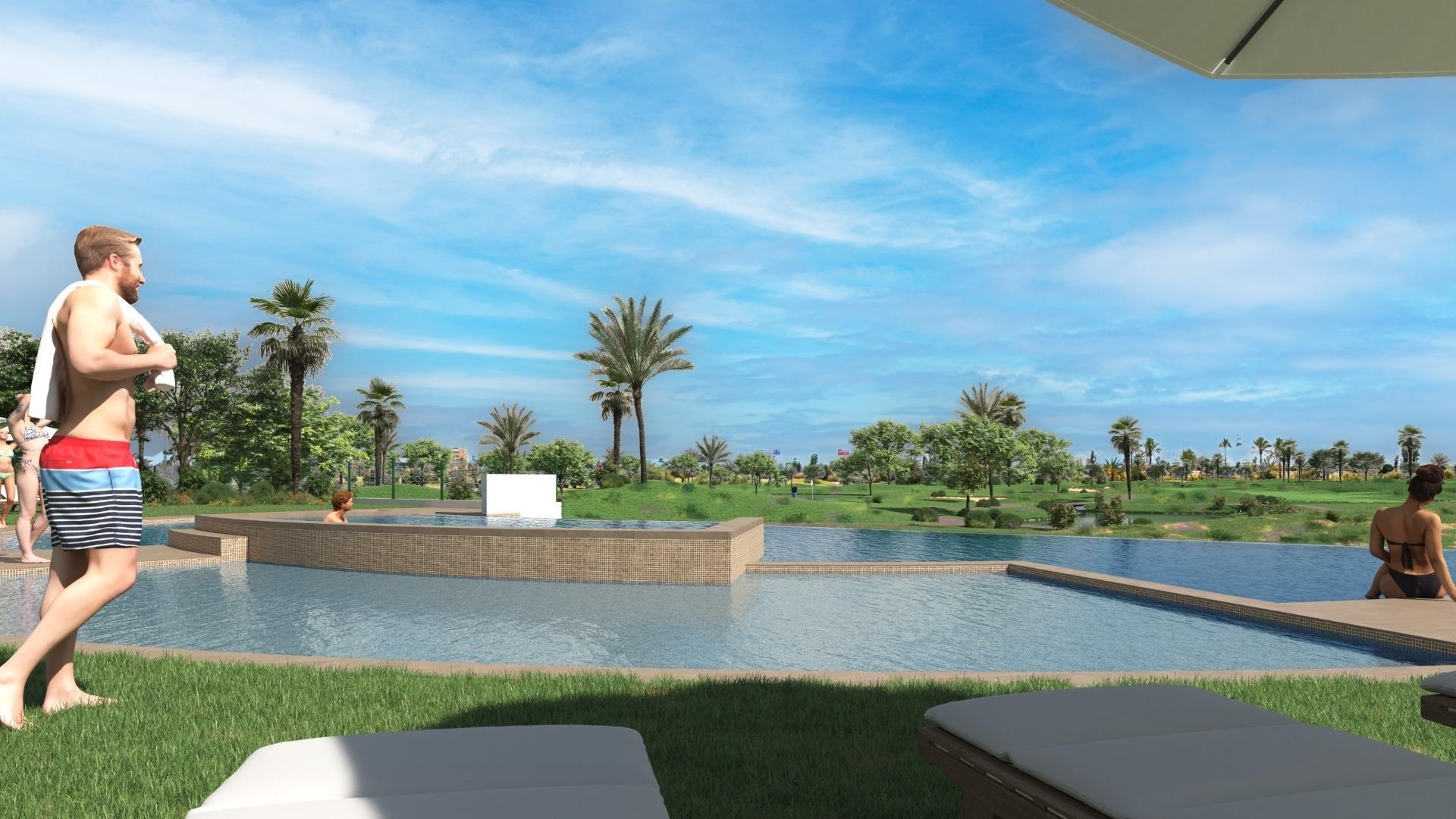 Nybyggnad - Lägenhet - Los Alcazares - La Serena Golf