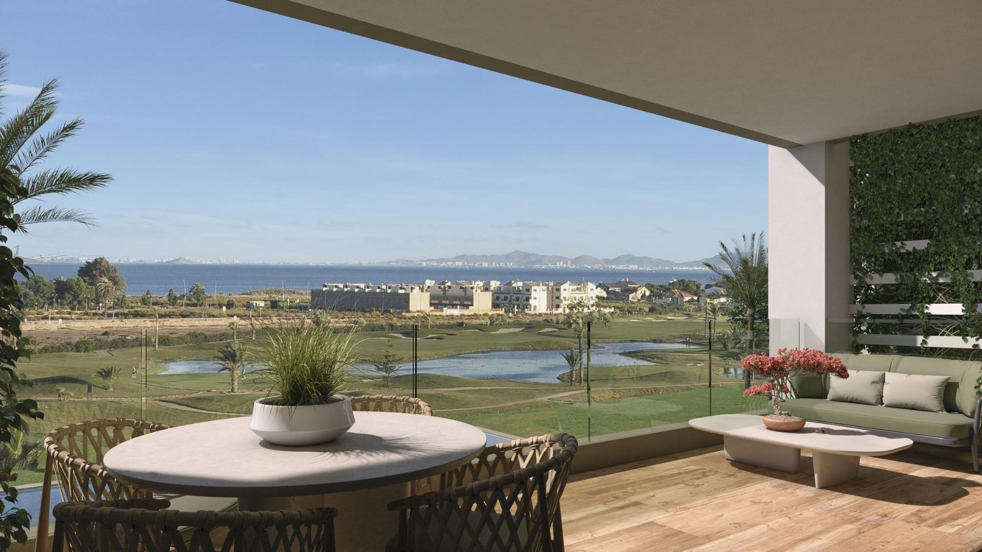 Nybyggnad - Lägenhet - Los Alcazares - La Serena Golf