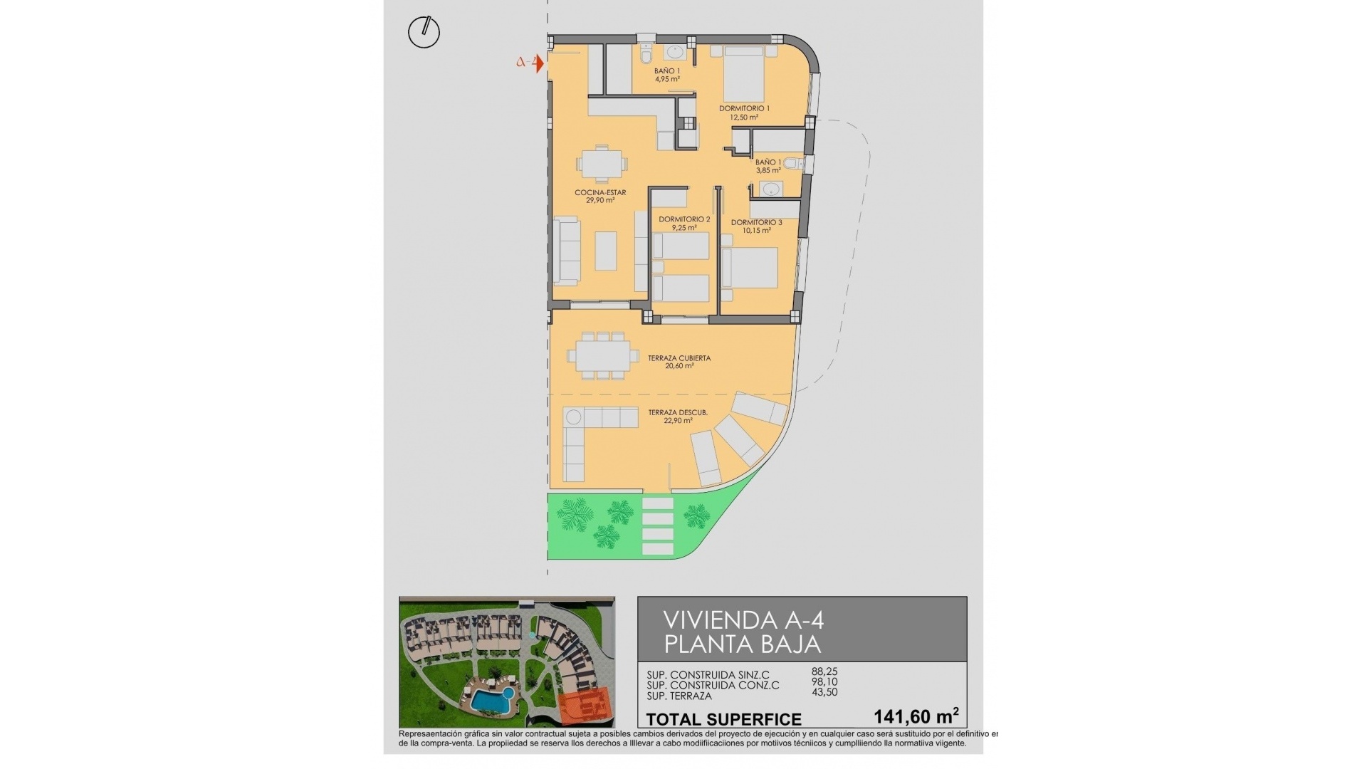 Nybyggnad - Lägenhet - Los Alcazares - Serena Golf