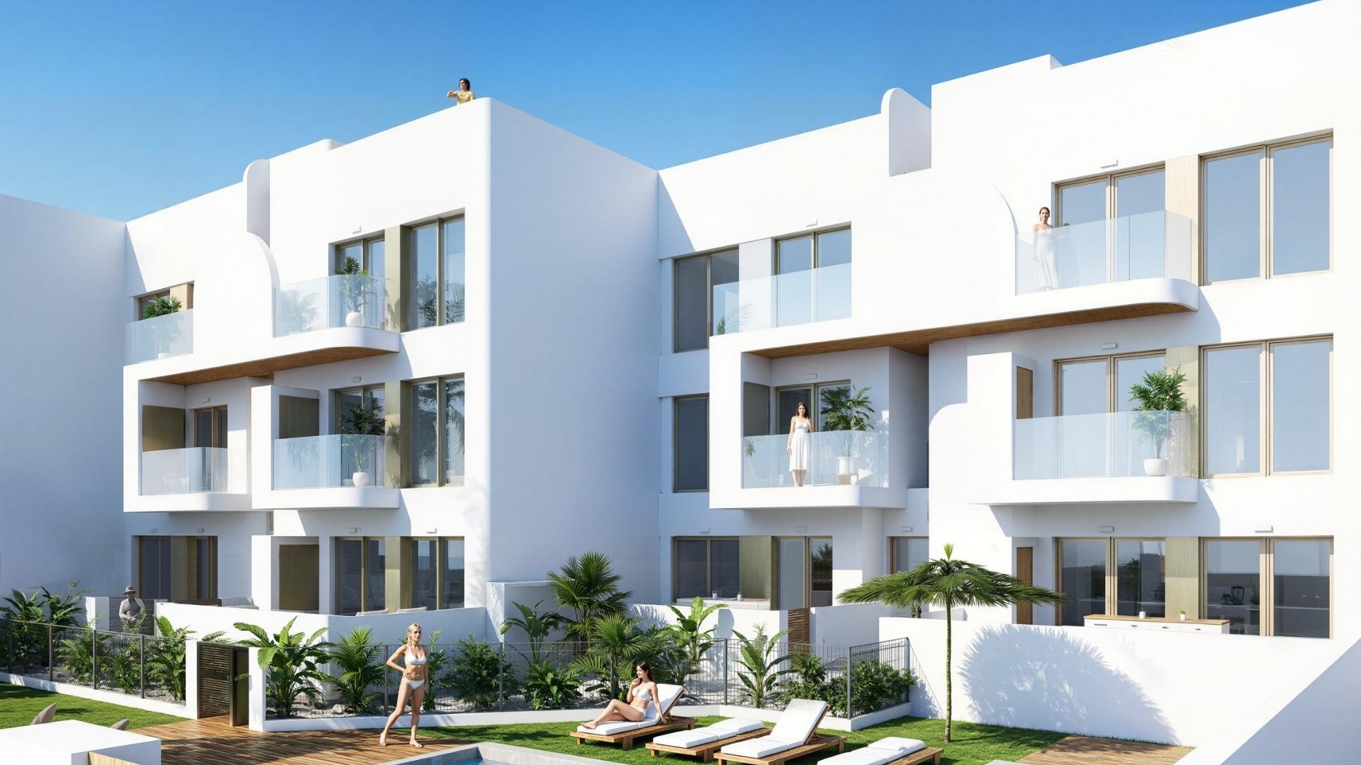 Nybyggnad - Lägenhet - Los Alcazares - Serena Golf