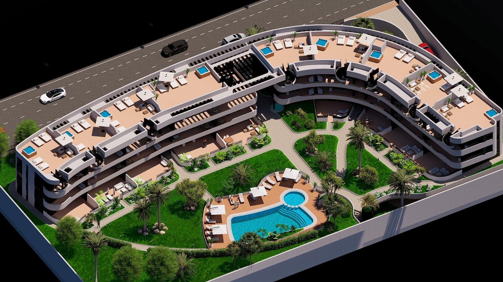 Nybyggnad - Lägenhet - Los Alcazares - Serena Golf