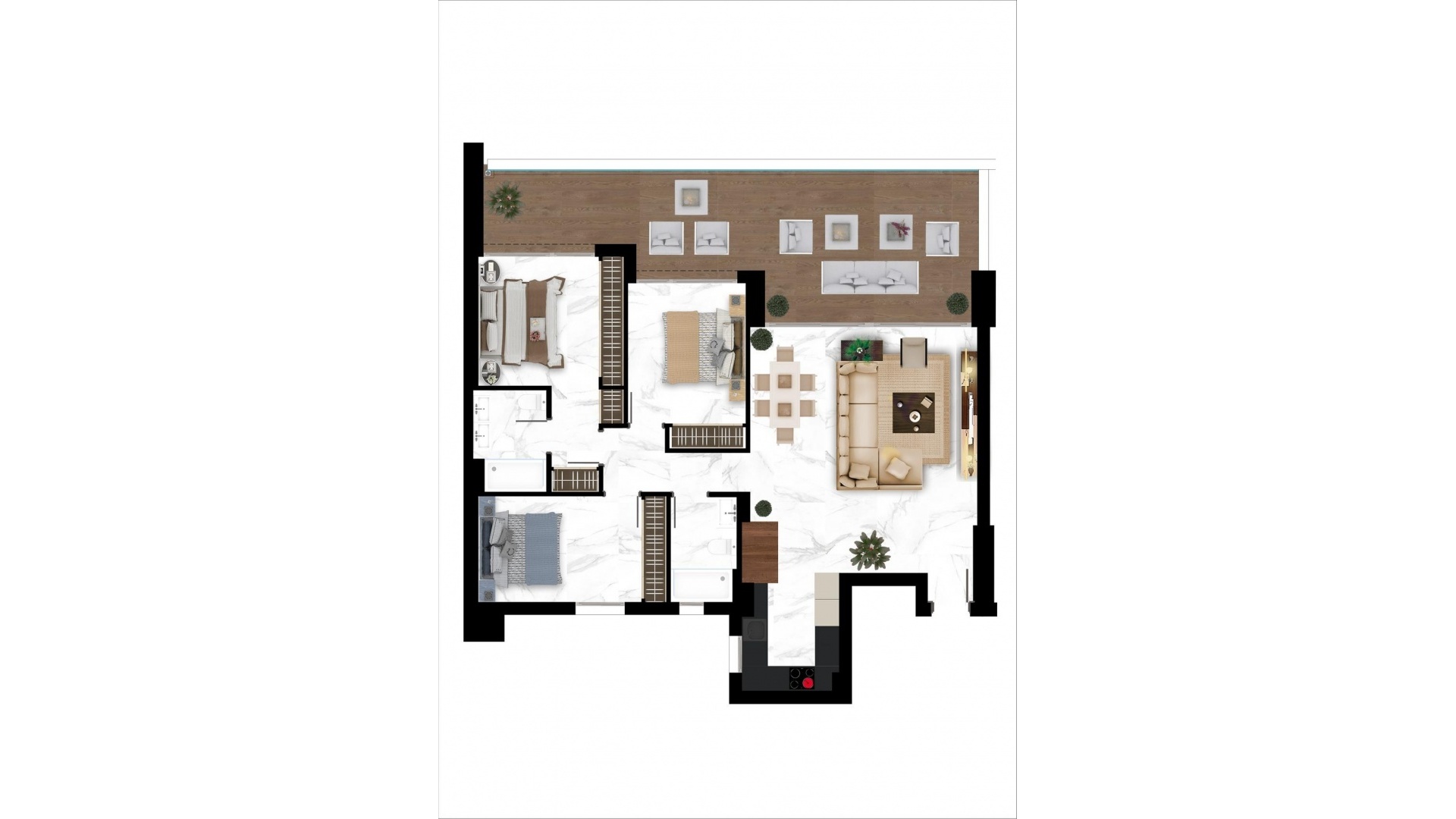 Nybyggnad - Lägenhet - Marbella - San Pedro