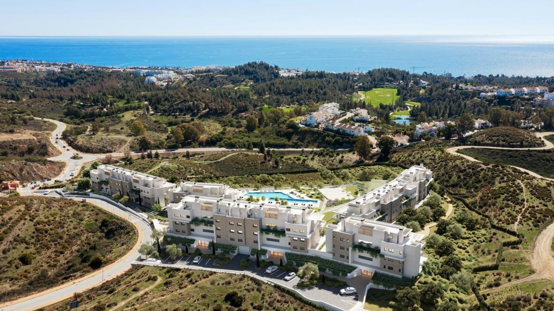 Nybyggnad - Lägenhet - Mijas - Hipódromo Costa del Sol
