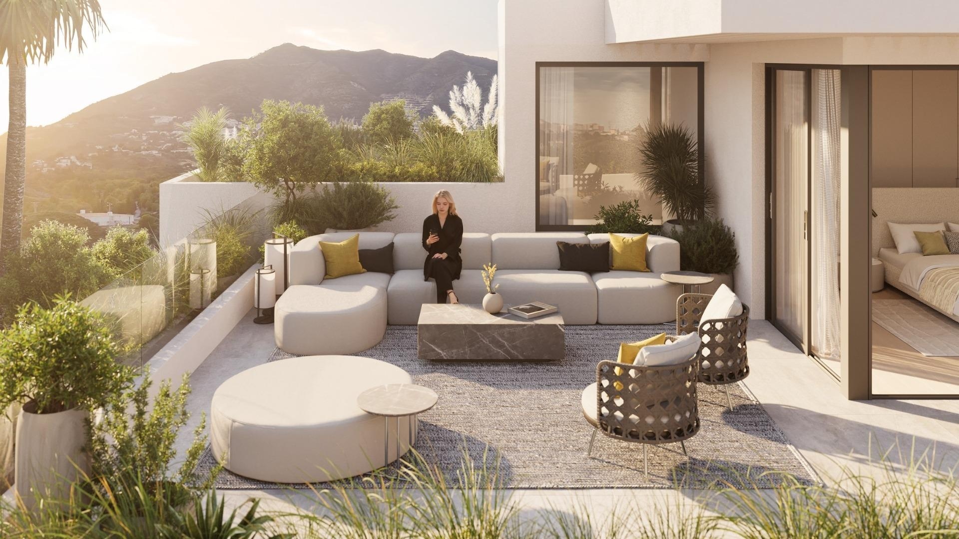 Nybyggnad - Lägenhet - Mijas - La Capellania