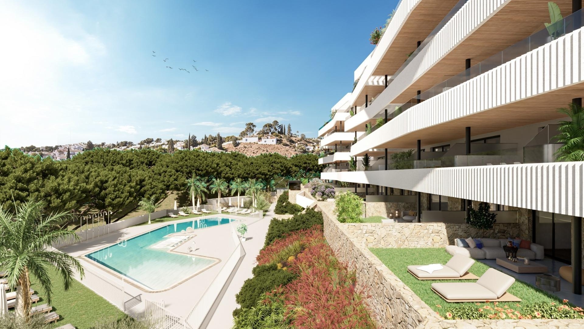 Nybyggnad - Lägenhet - Mijas - Urb. El Coto