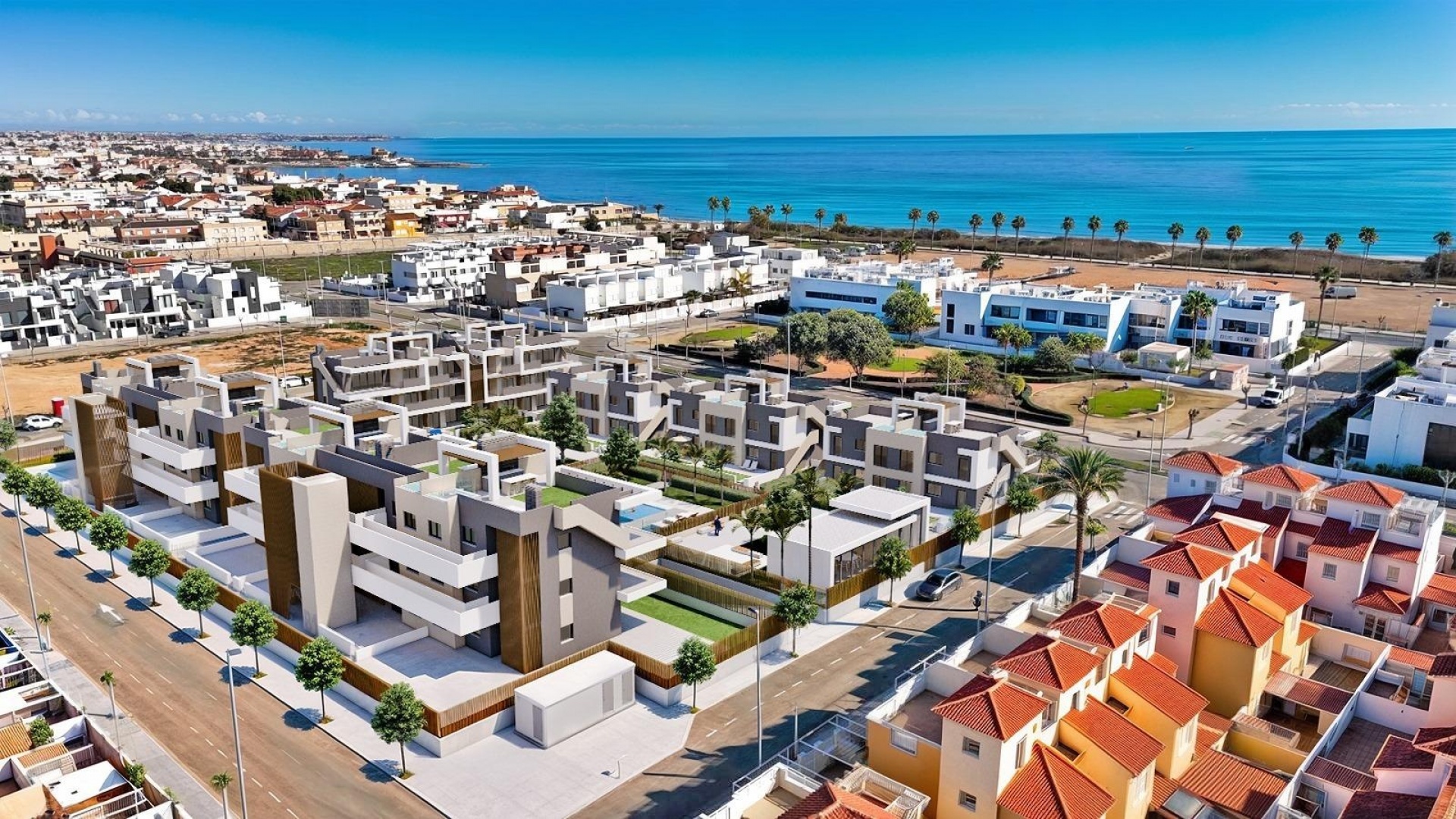 Nybyggnad - Lägenhet - Pilar de la Horadada - Playa de las Higuericas