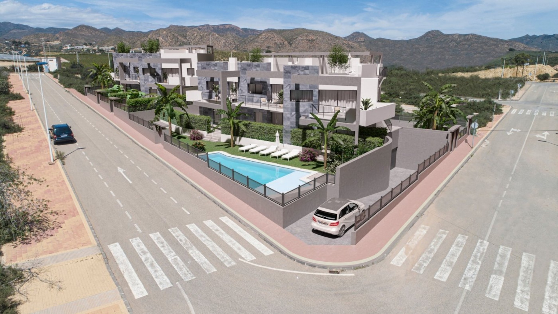 Nybyggnad - Lägenhet - Puerto de Mazarron - El Alamillo